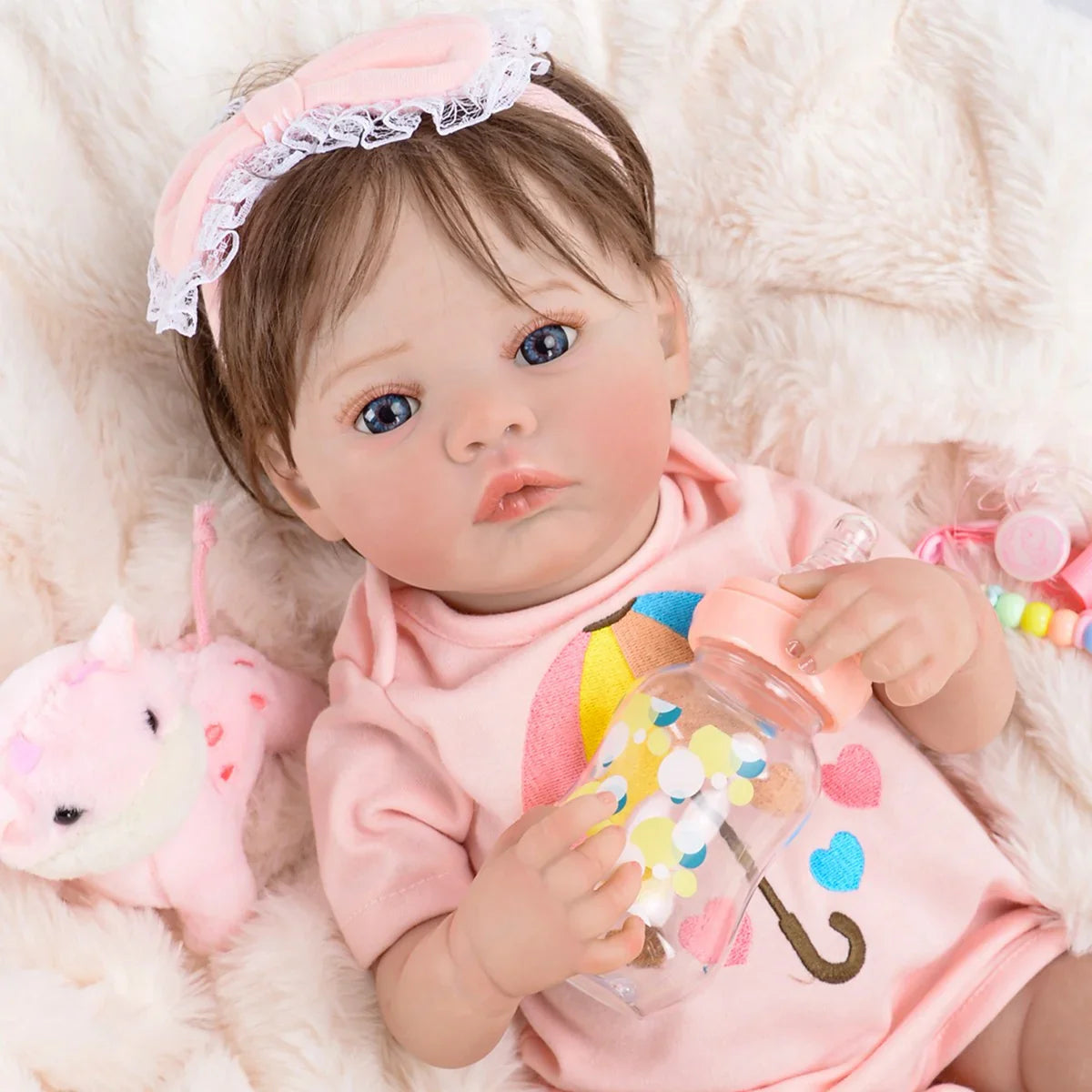 Boneca Bebê Reborn Alice Greenlucky