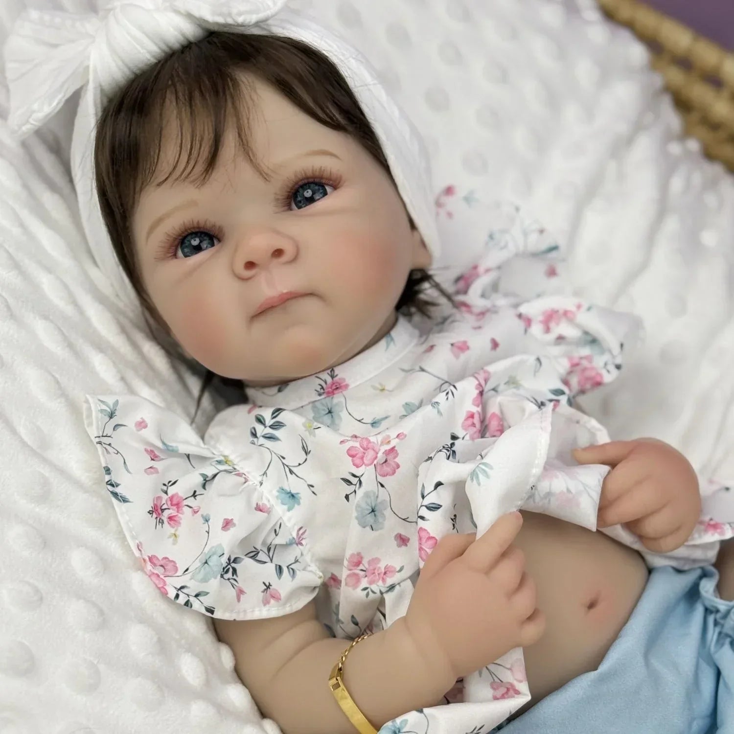 Boneca Bebê Reborn Stella Greenlucky