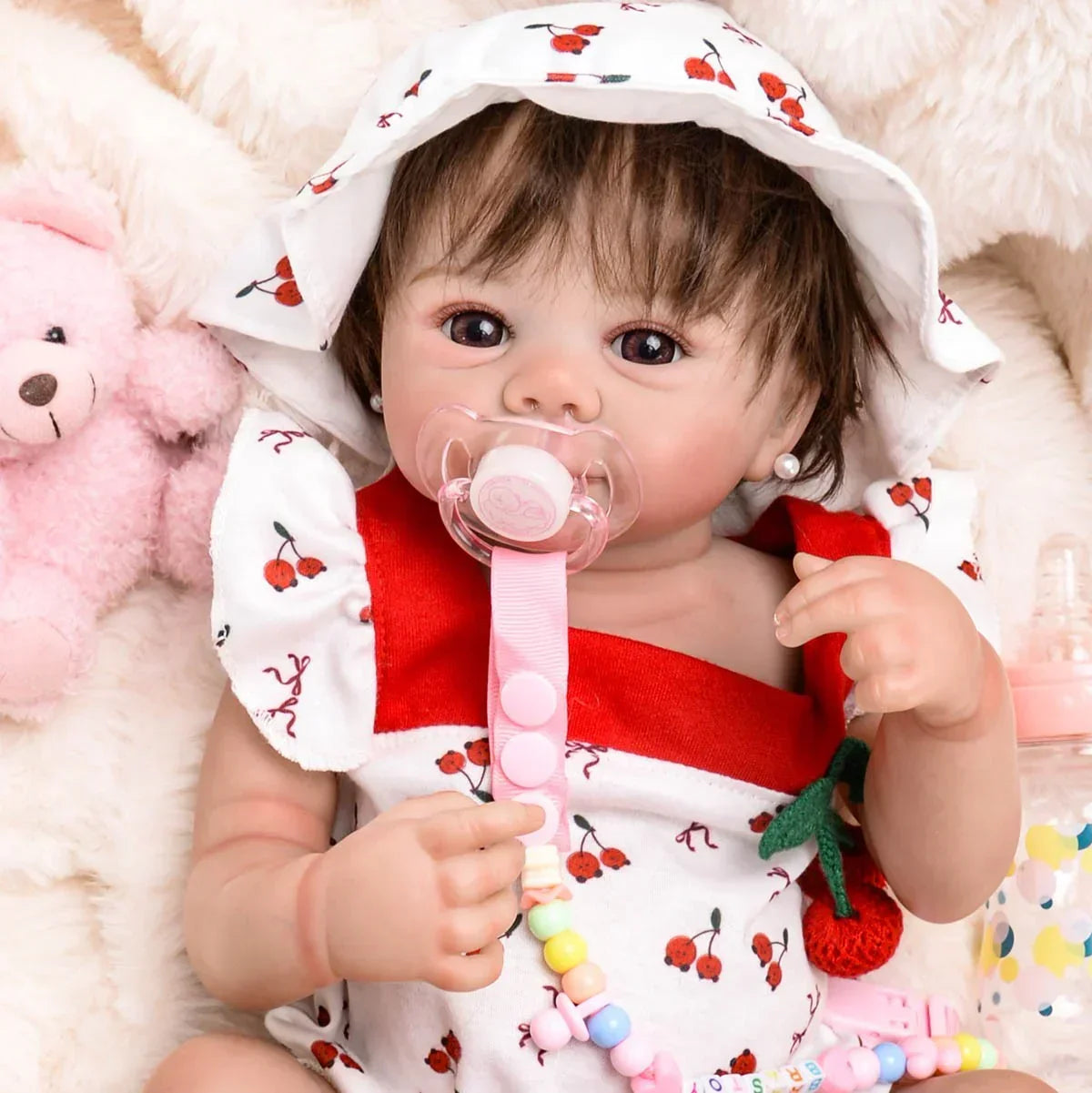 Boneca Bebê Reborn Duda Greenlucky