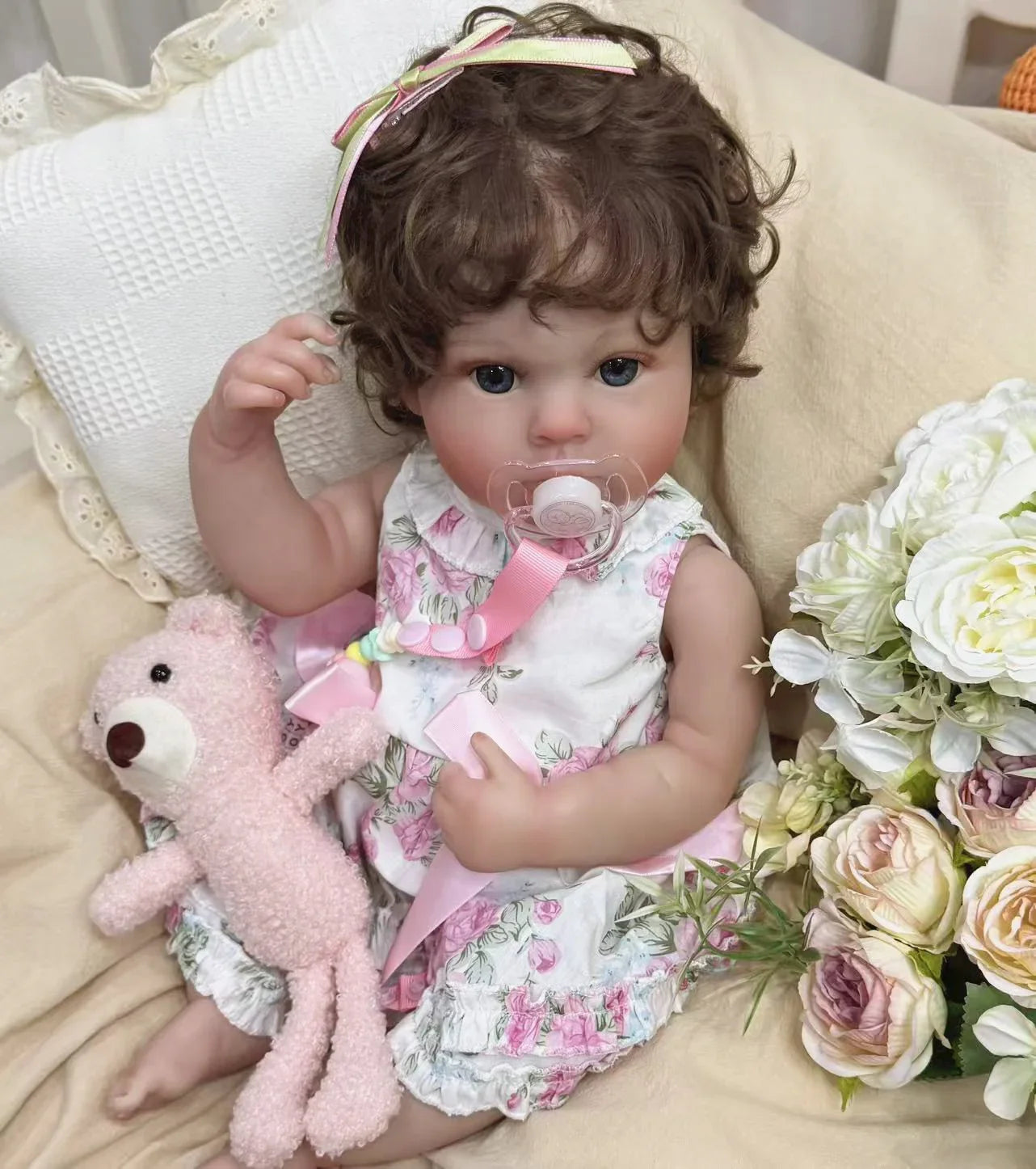 Boneca Bebê Reborn Eva Greenlucky