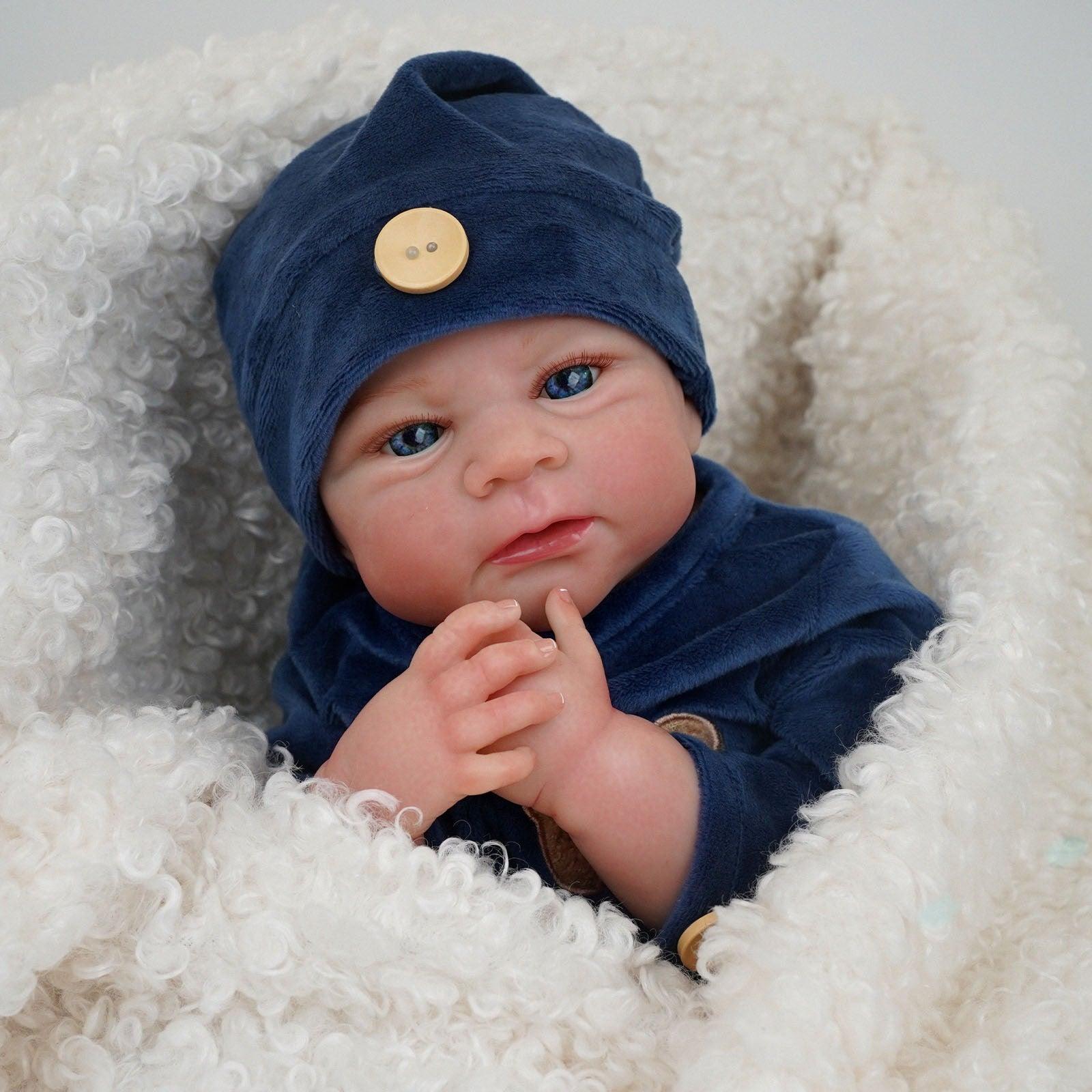 Boneca Bebê Reborn Menino Biel Greenlucky