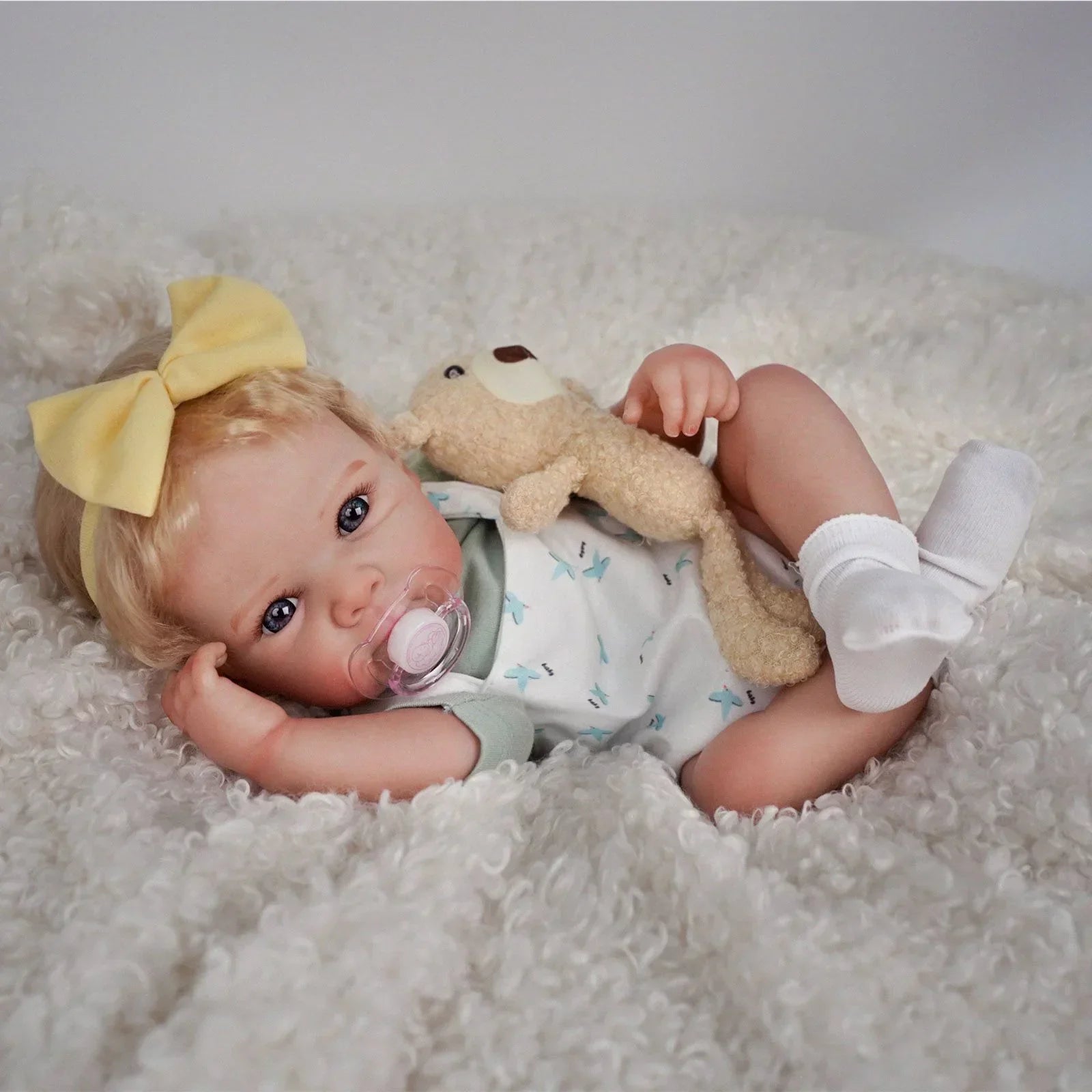 Boneca Bebê Reborn Nandinha Greenlucky