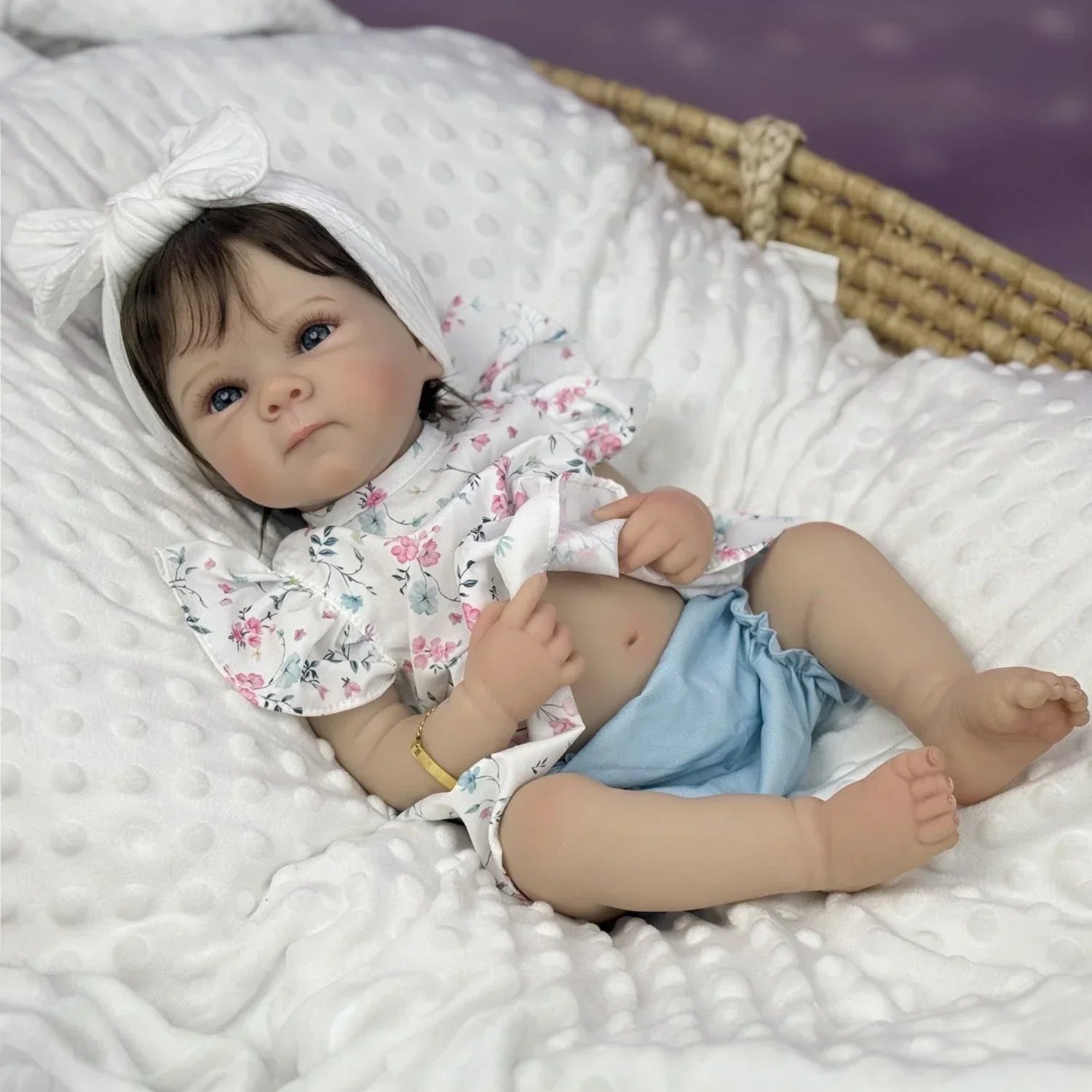 Boneca Bebê Reborn Stella Greenlucky