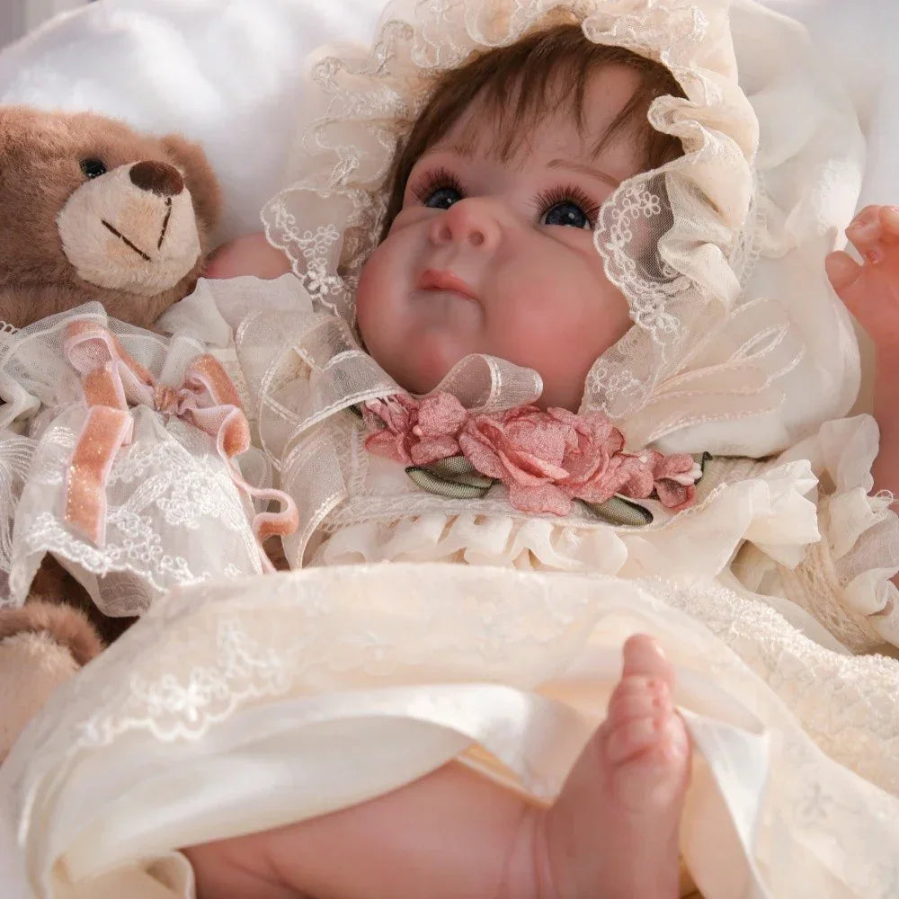 Boneca Bebê Reborn Isadora Greenlucky