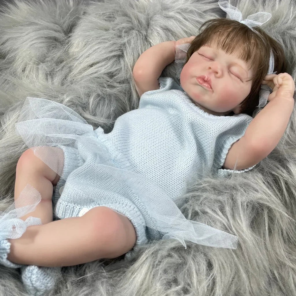 Boneca Bebê Reborn Babi Greenlucky