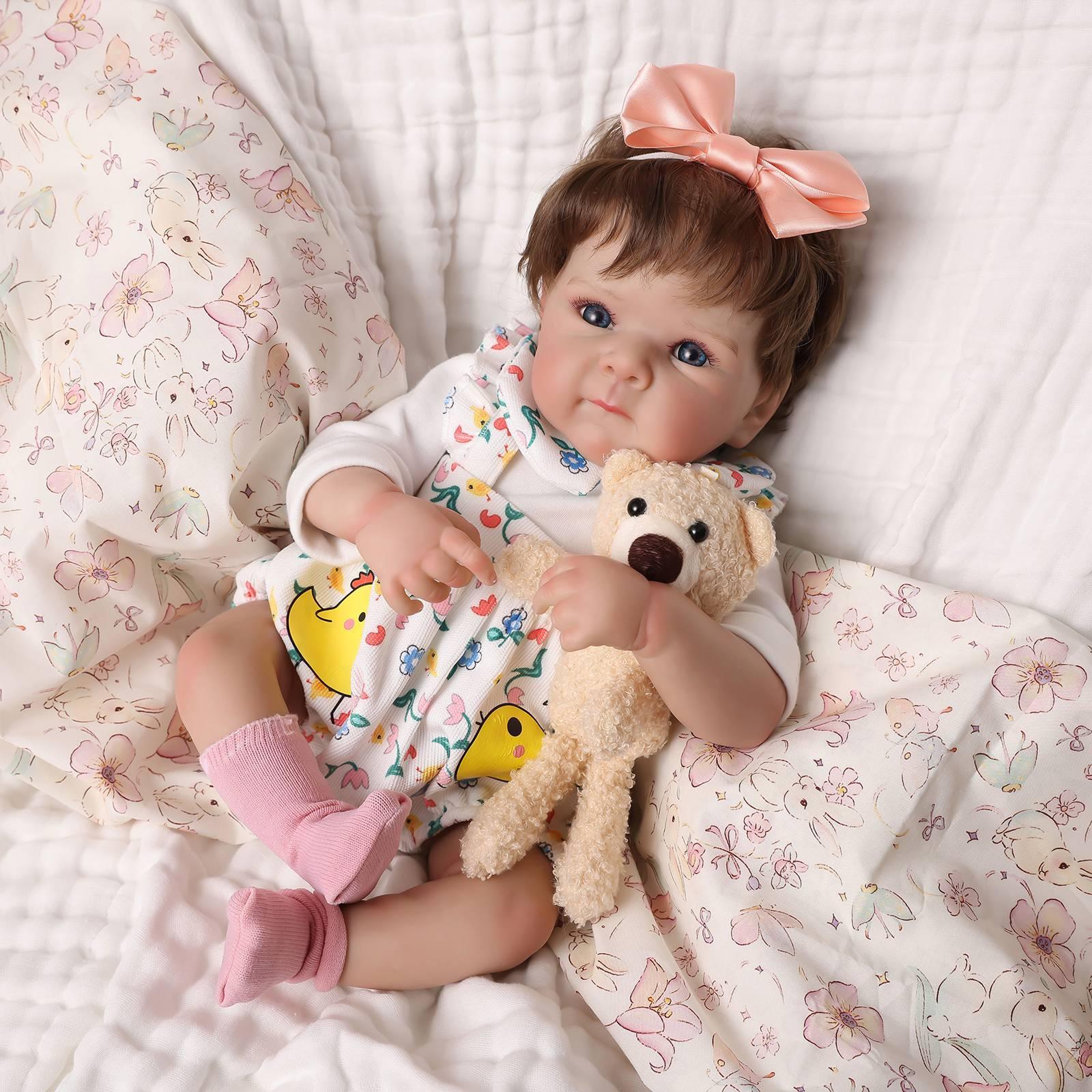 Boneca Bebê Reborn Lizzy Greenlucky