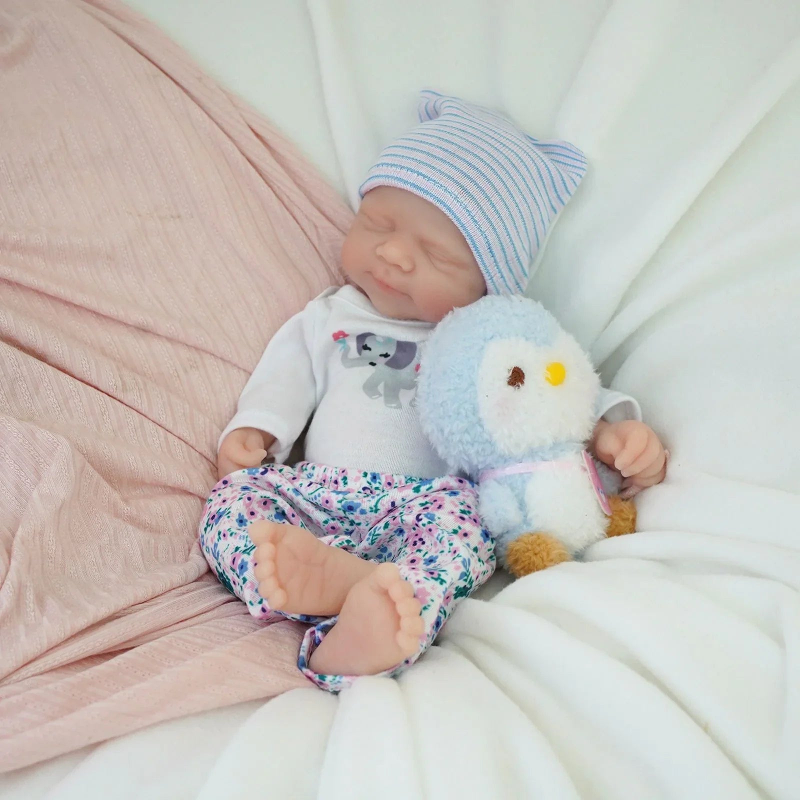 Boneca Bebê Reborn Nany em Silicone Sólido Greenlucky