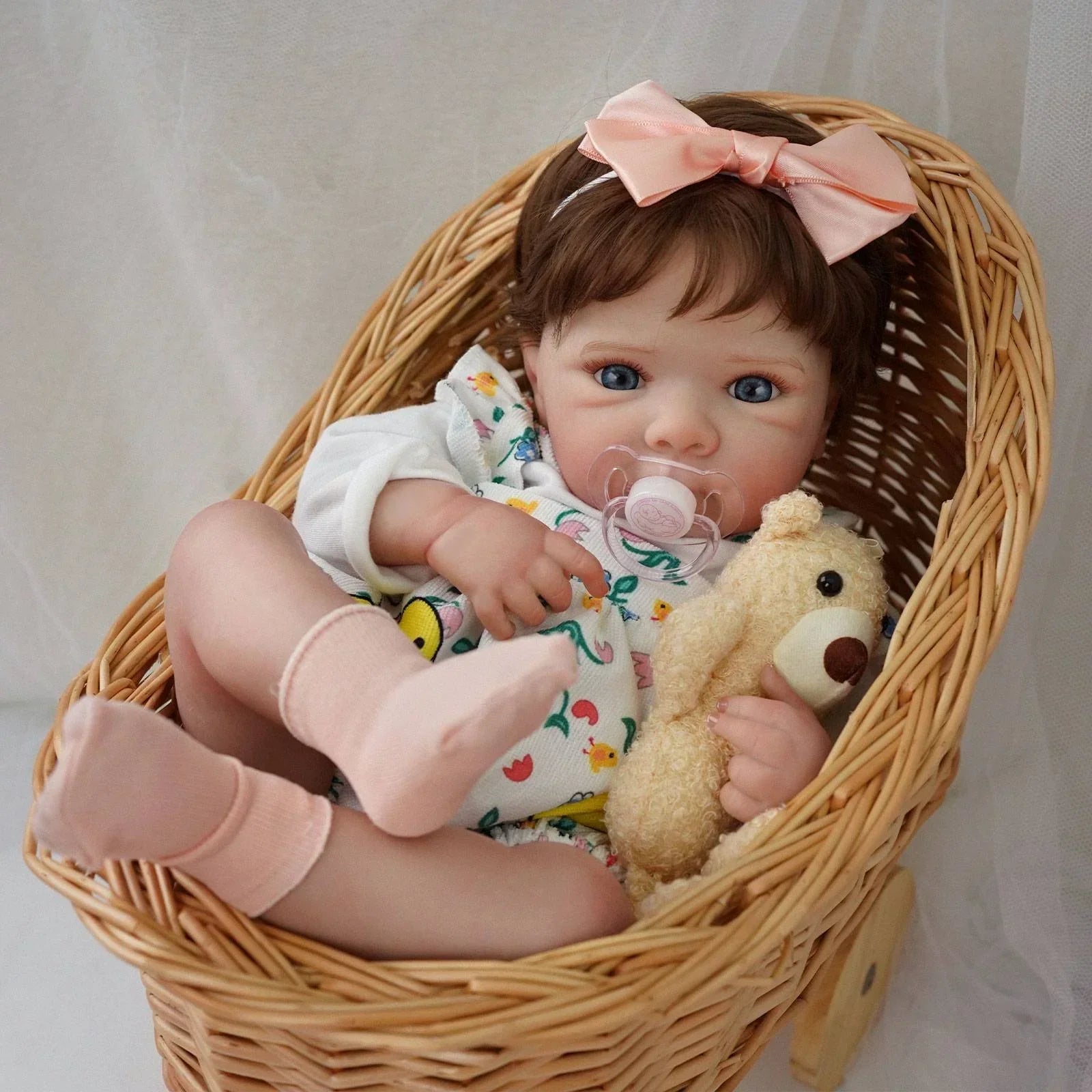Boneca Bebê Reborn Lizzy Greenlucky