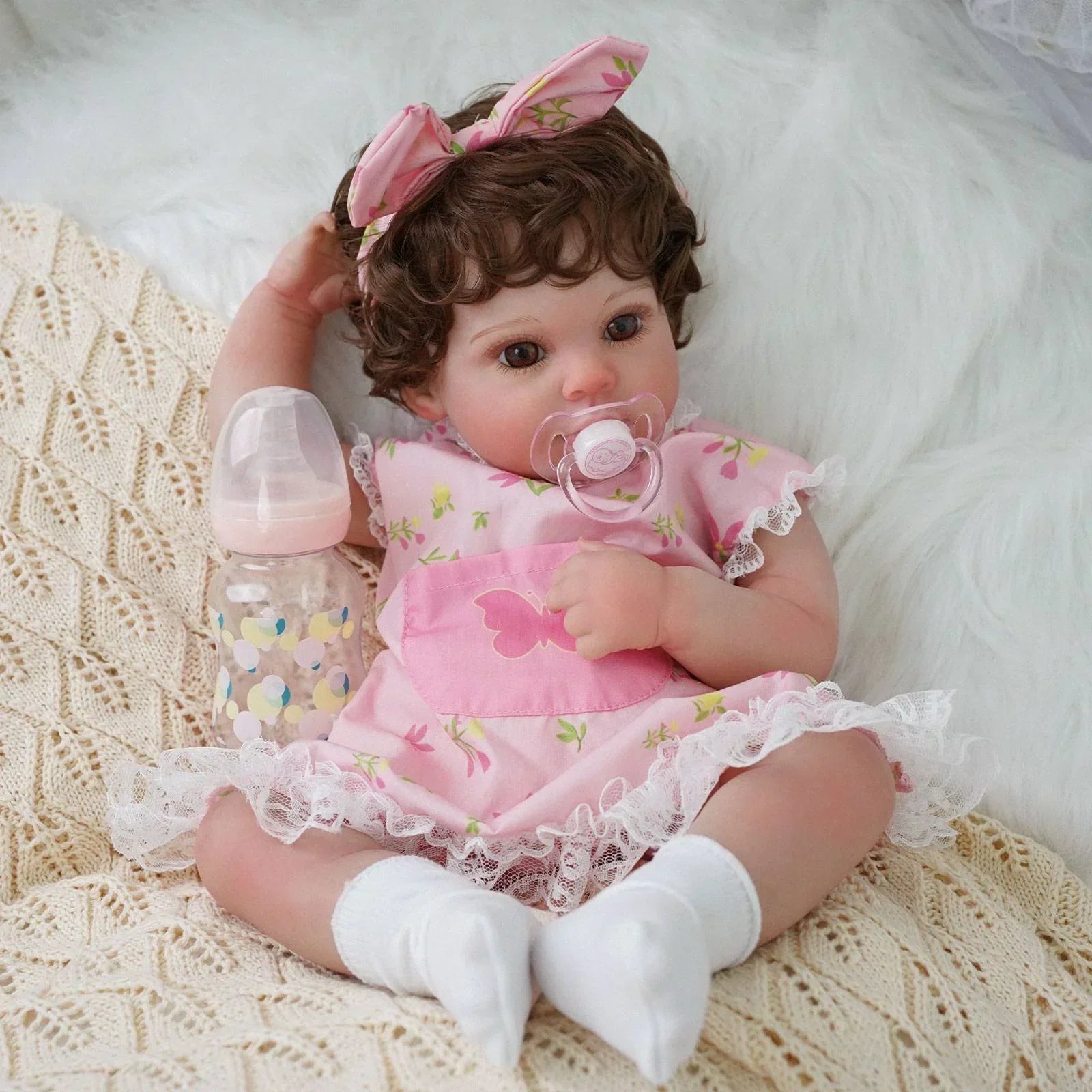 Boneca Bebê Reborn Luiza Greenlucky