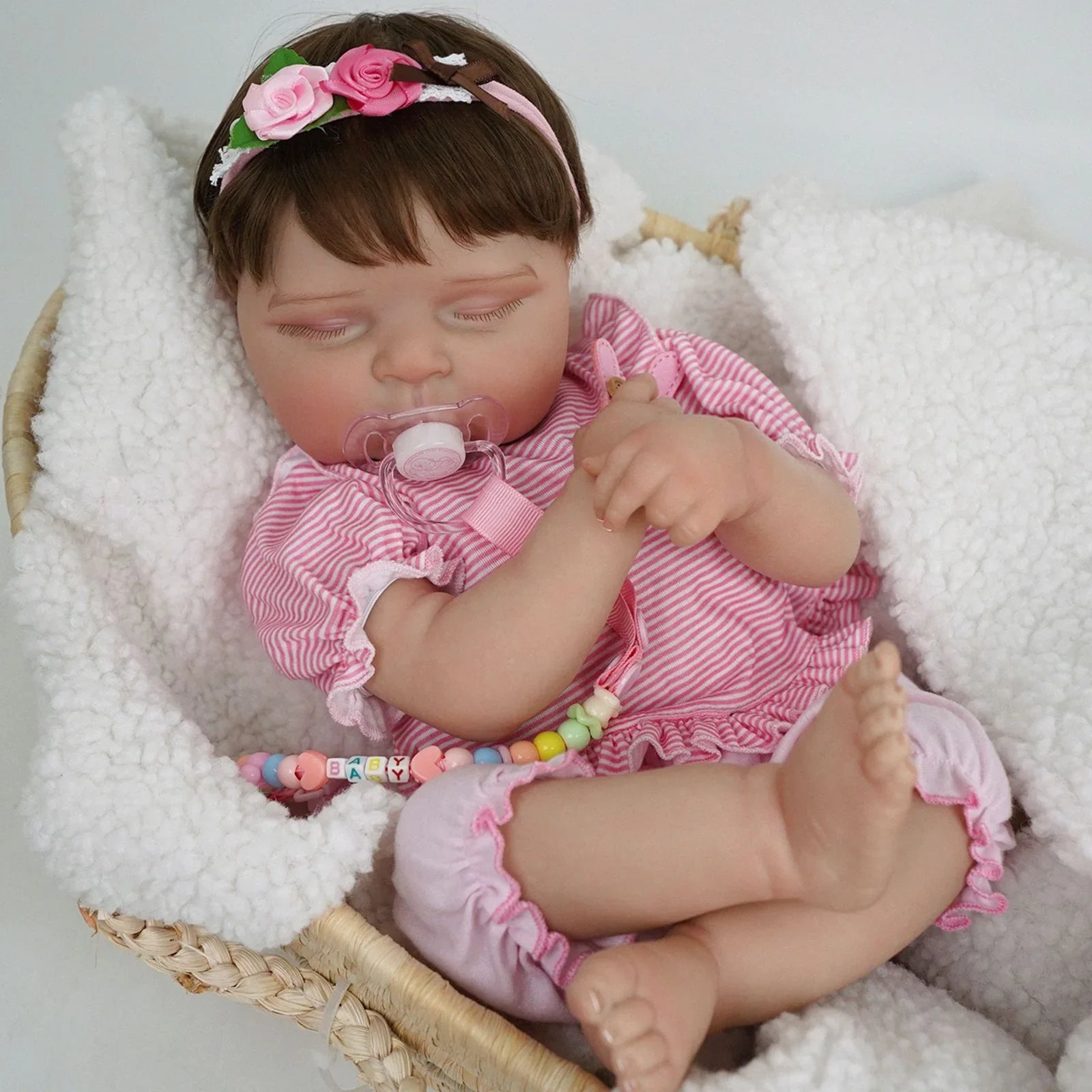 Boneca Bebê Reborn Naninha Greenlucky