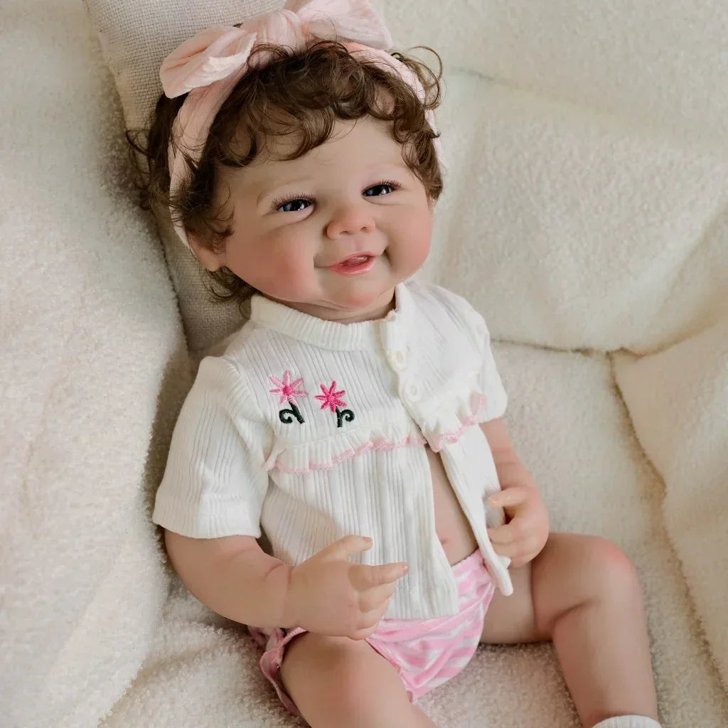 Boneca Bebê Reborn Cacau Greenlucky