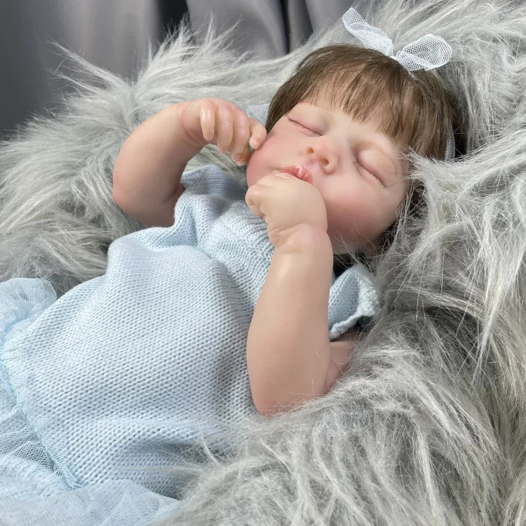 Boneca Bebê Reborn Babi Greenlucky