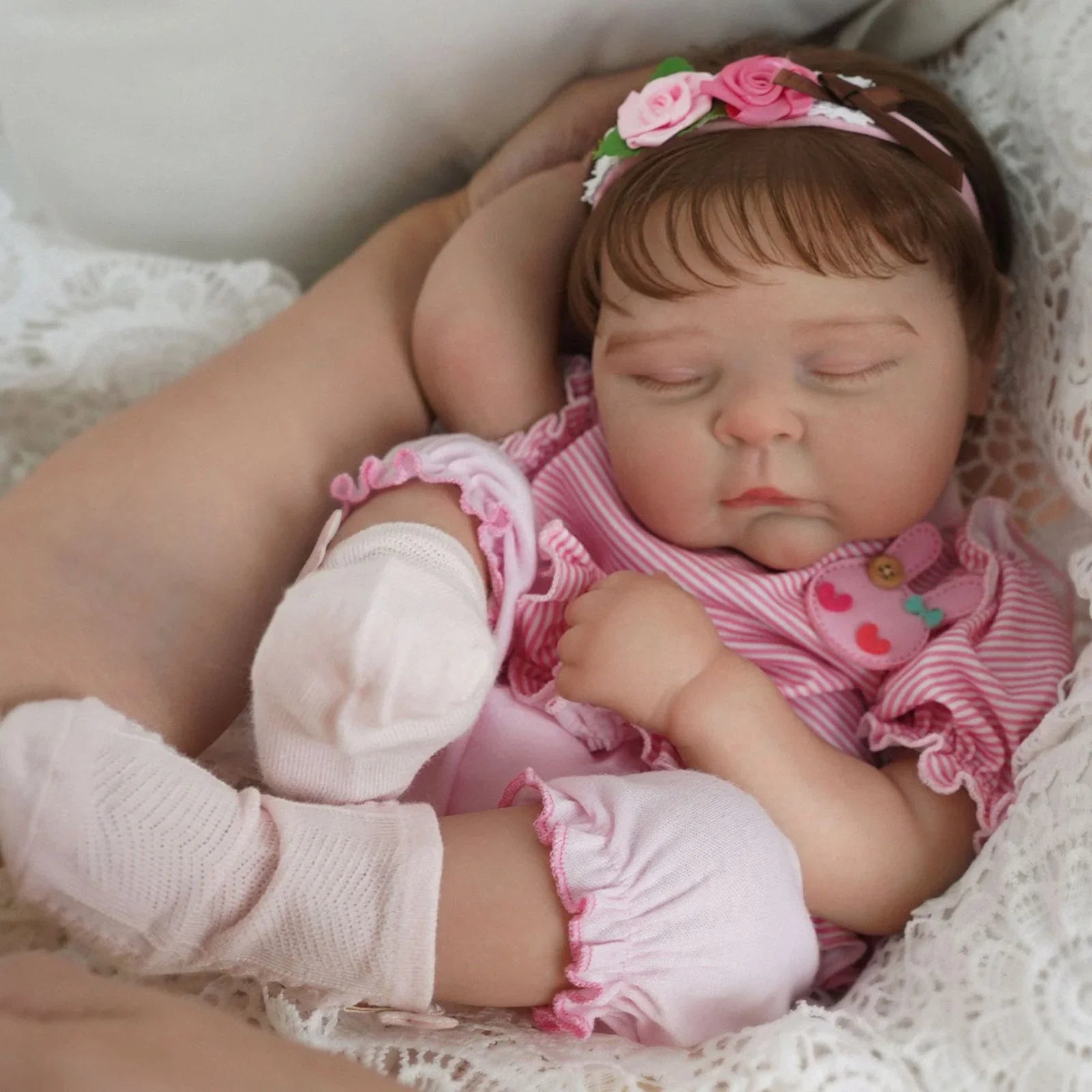 Boneca Bebê Reborn Naninha Greenlucky