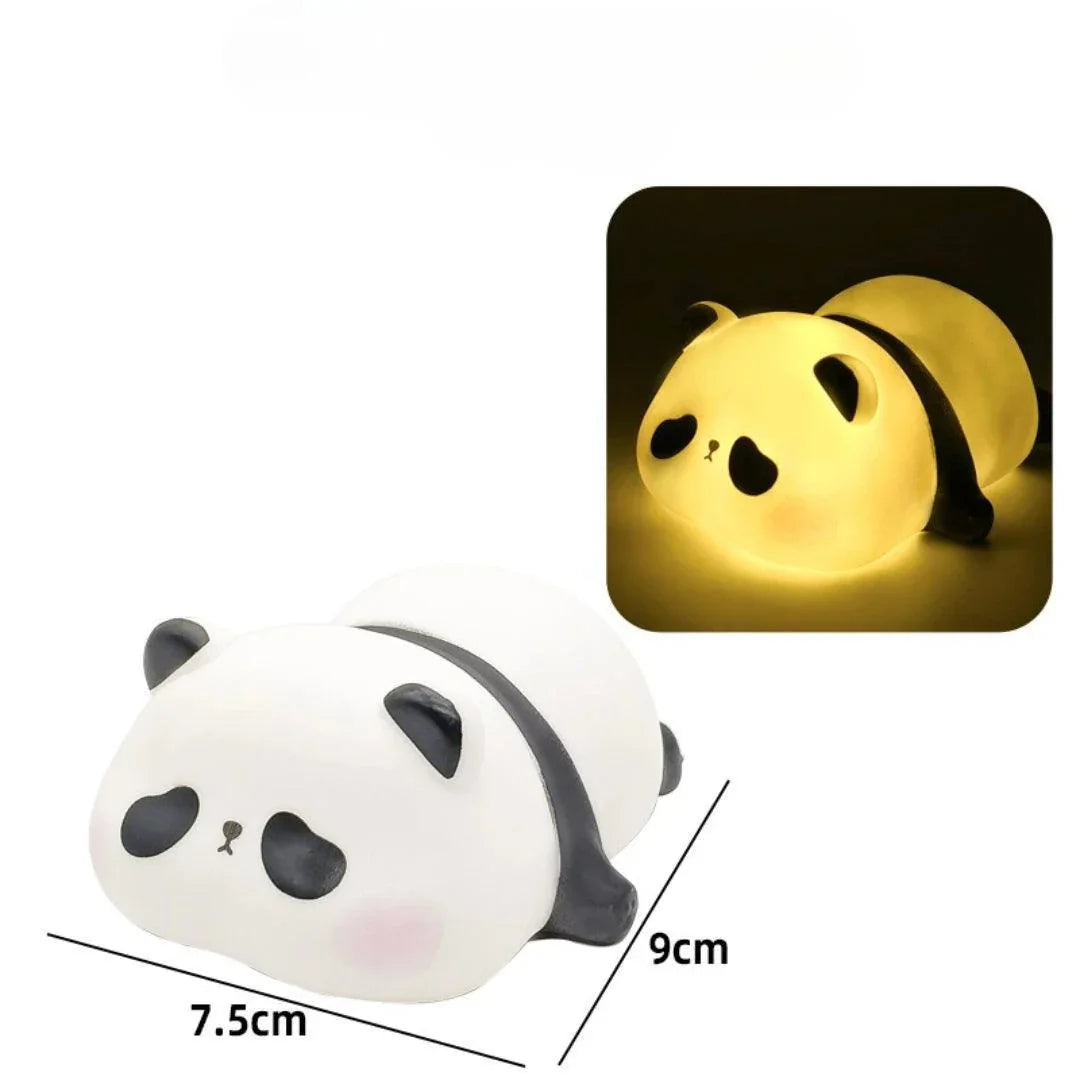 Luminária de Silicone Panda