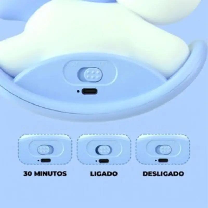 Luminária de Silicone Unicórnio