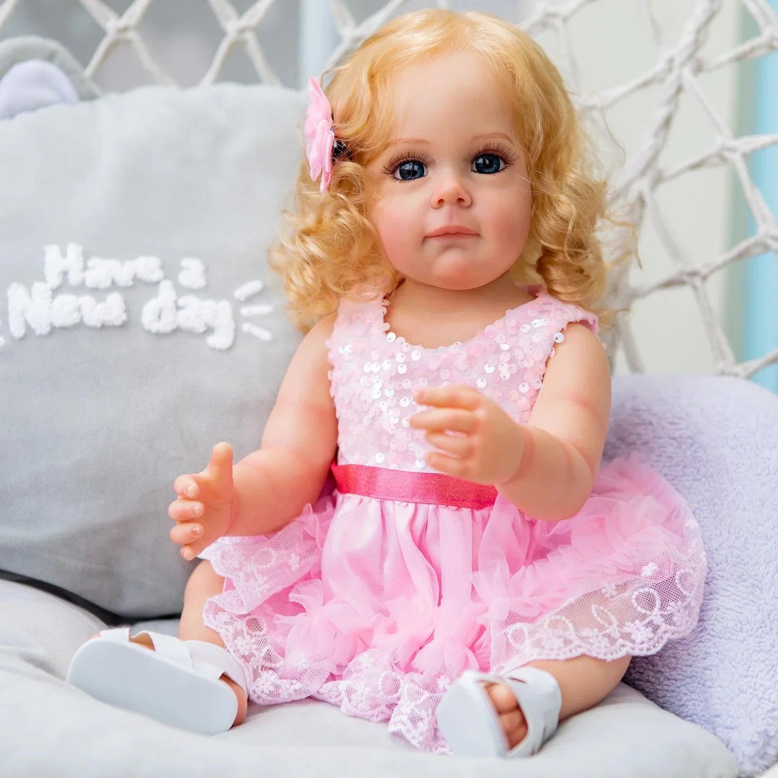 Boneca Bebê Reborn Aurora