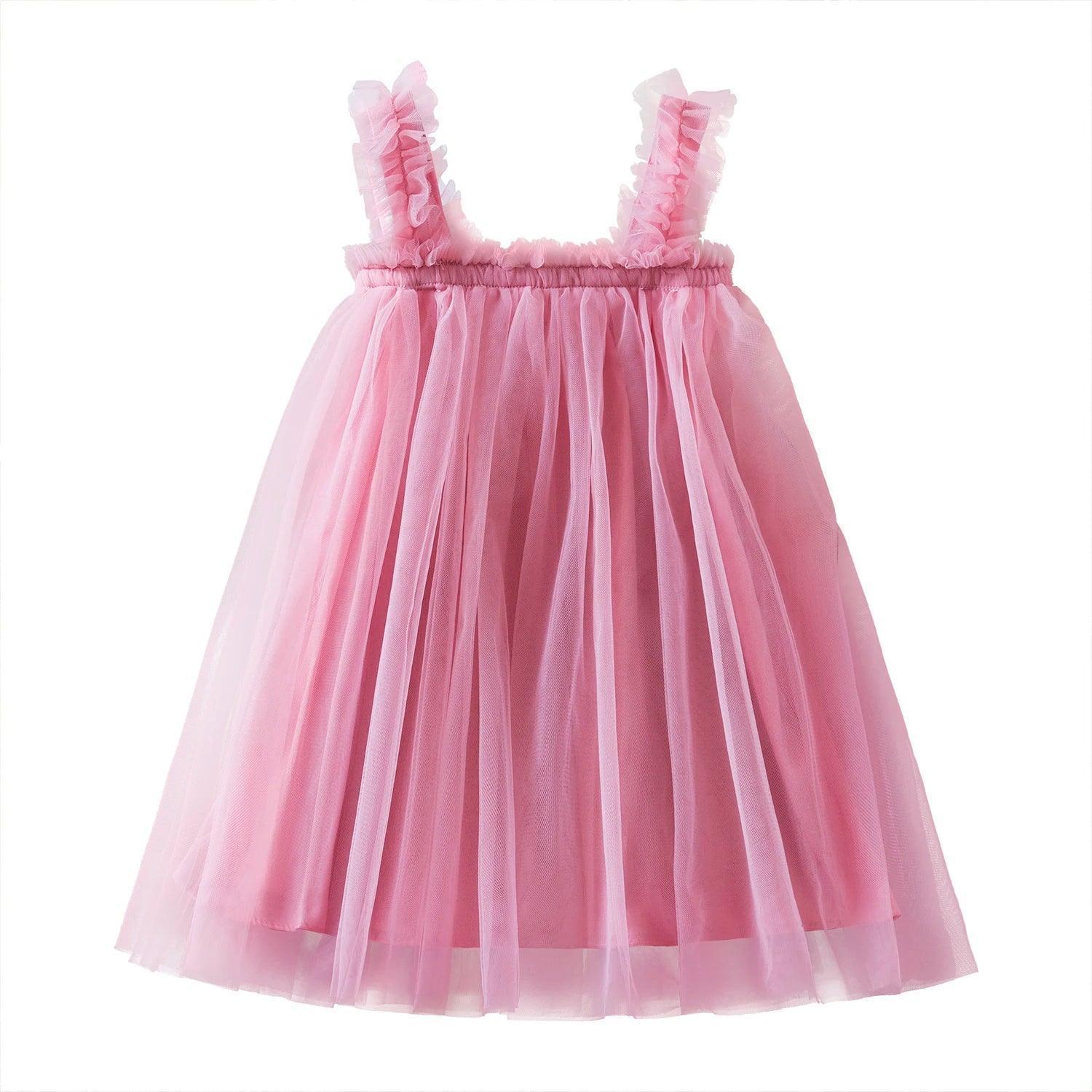Vestido Tule Infantil - para crianças de 1 a 5 anos