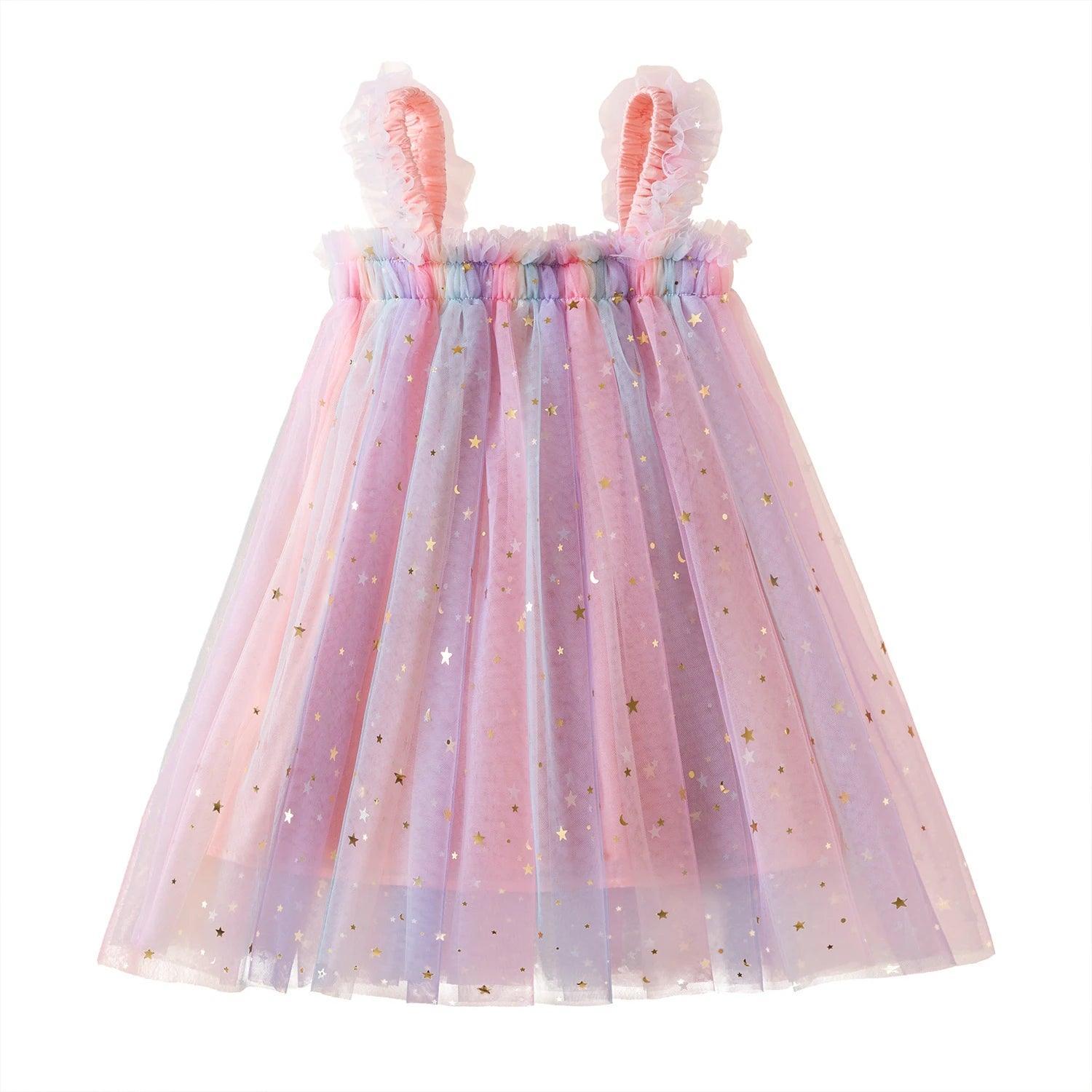 Vestido Tule Infantil - para crianças de 1 a 5 anos