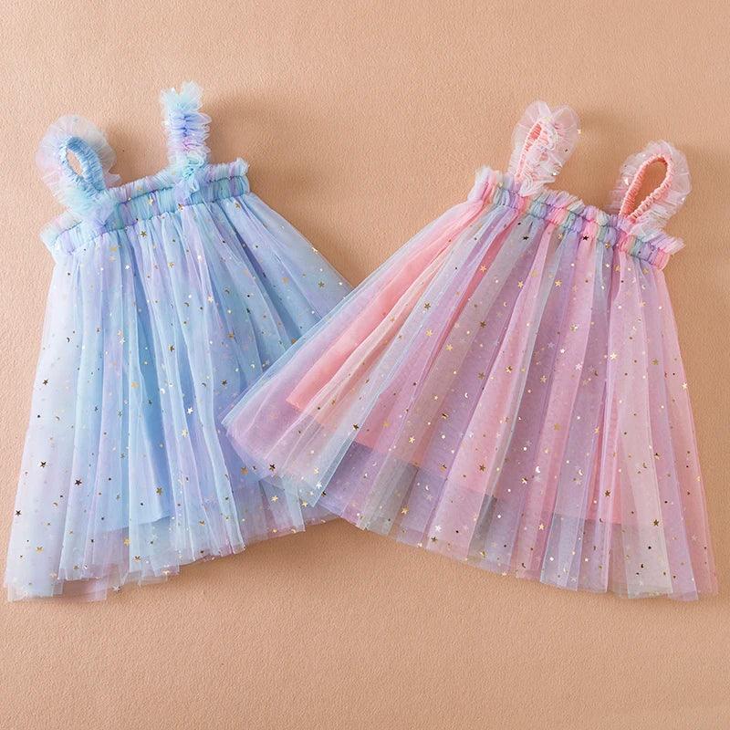 Vestido Tule Infantil - para crianças de 1 a 5 anos
