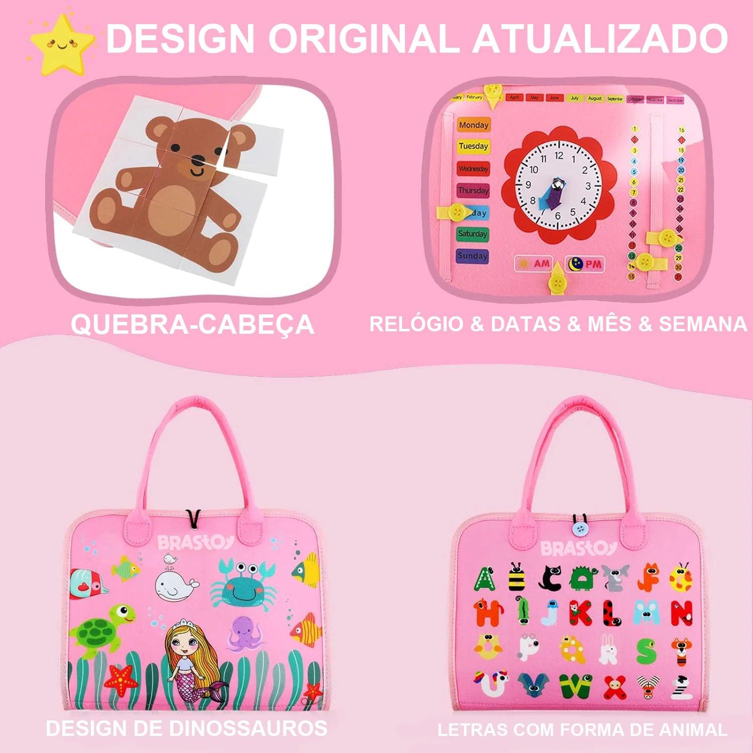 Mochila de Atividades Montessori