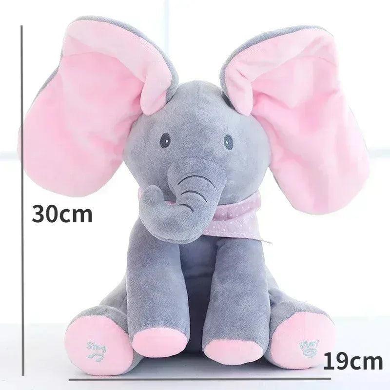 FantEsconde - O Elefante de Pelúcia Interativo que Brinca de Esconde-Esconde
