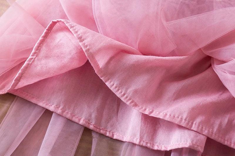 Vestido Tule Infantil - para crianças de 1 a 5 anos