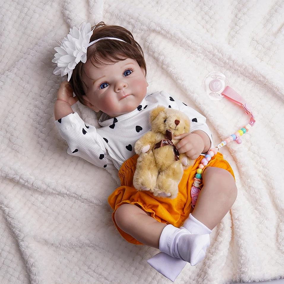 Boneca Bebê Reborn Julinha Greenlucky