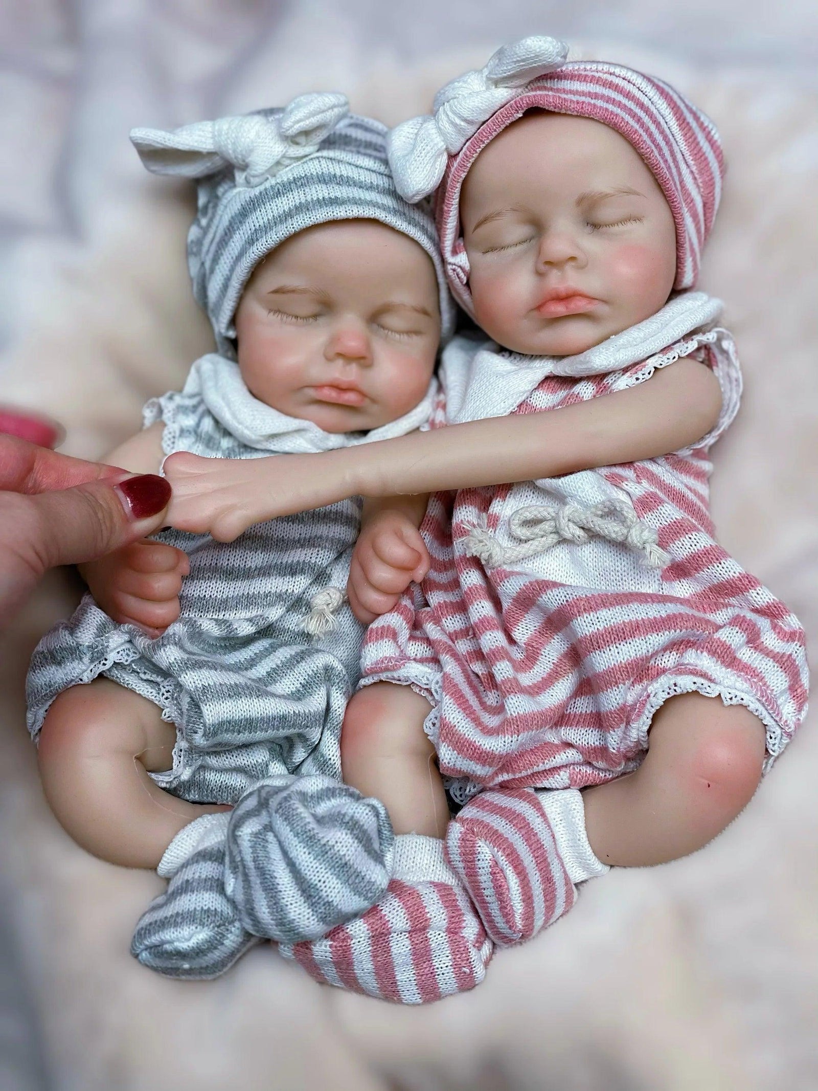 Boneca Bebê Reborn de Silicone Sólido Greenlucky