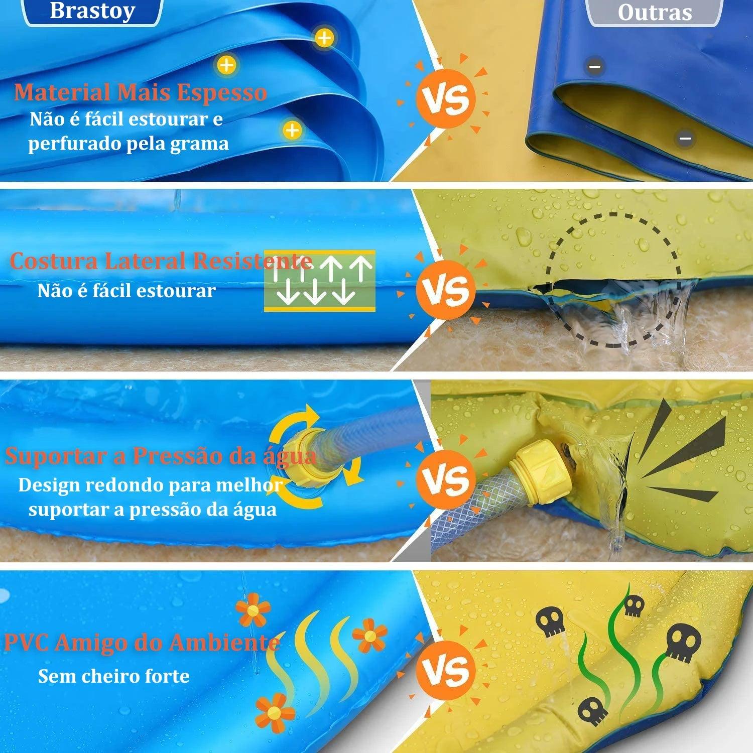 Piscina Inflável Infantil com Chafariz