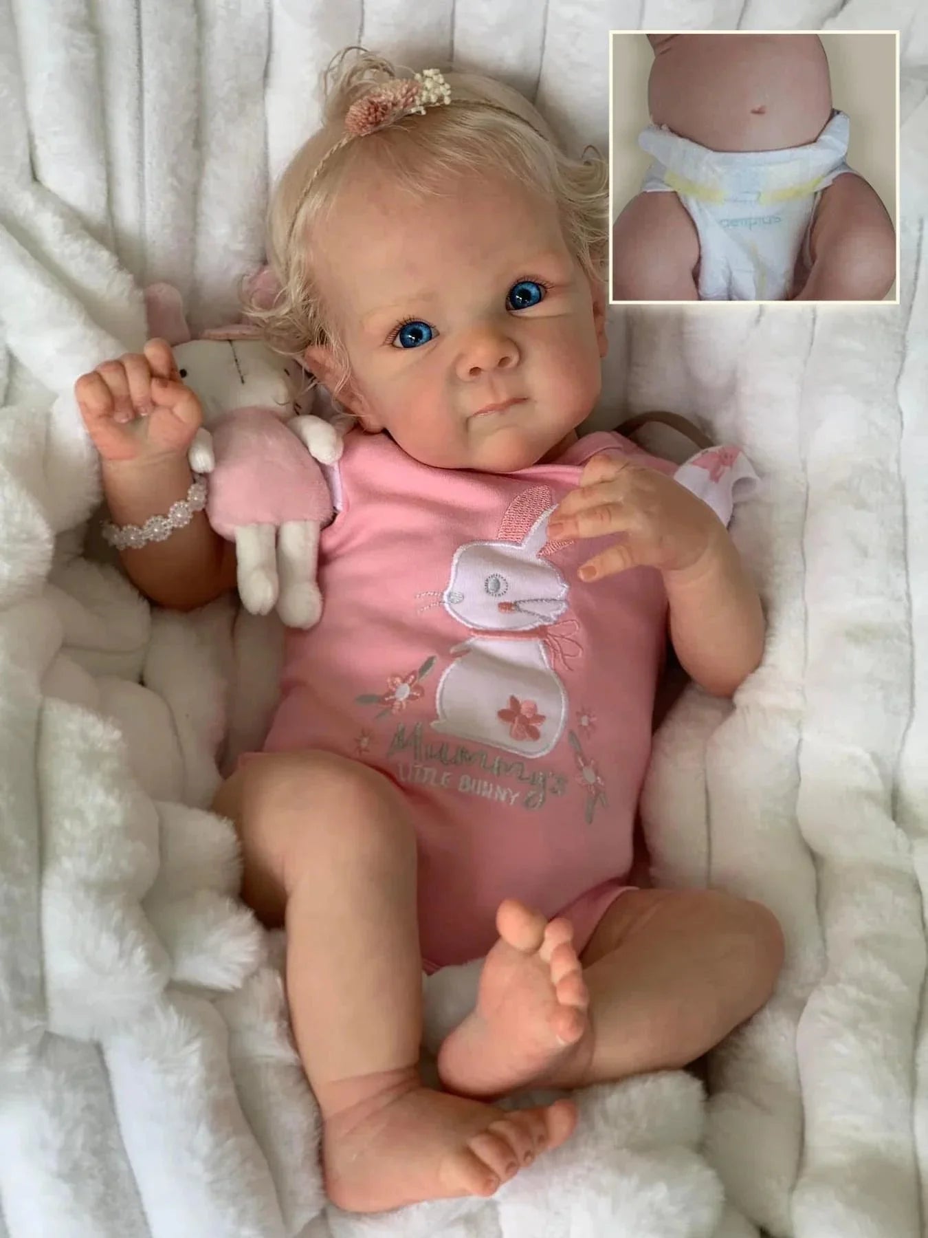 Boneca Bebê Reborn Denguinho Greenlucky