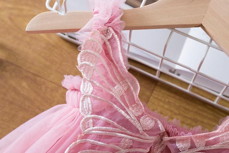 Vestido Tule Infantil - para crianças de 1 a 5 anos