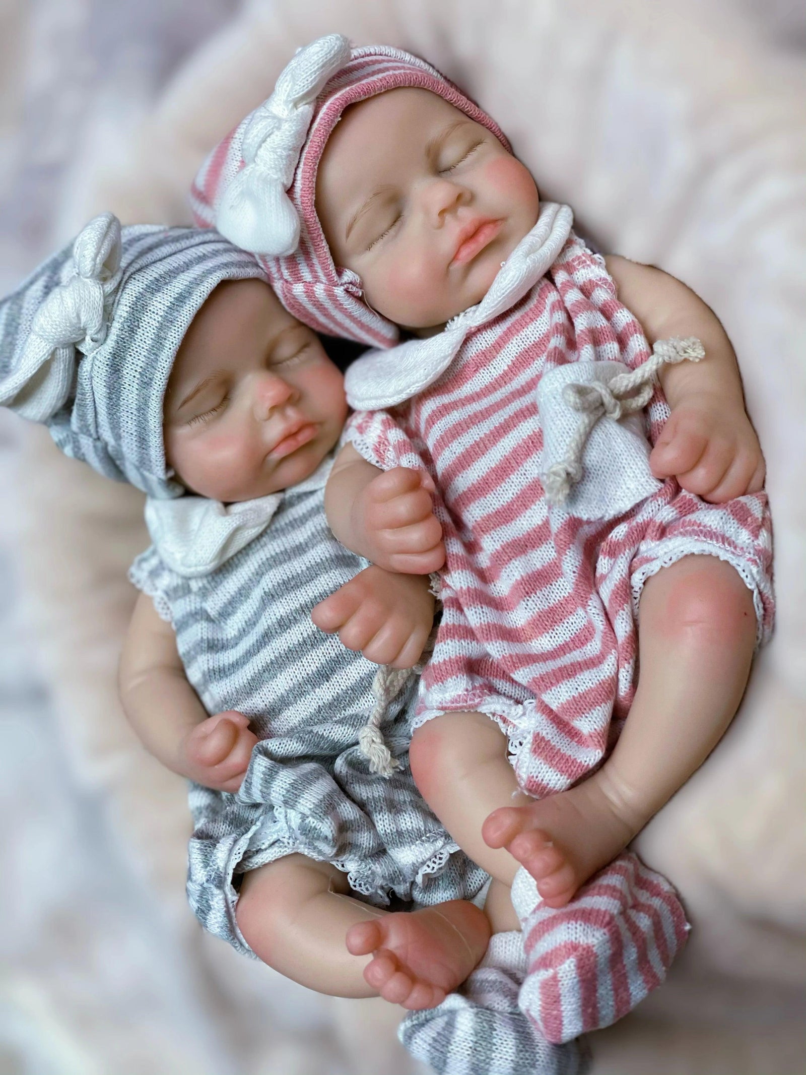 Boneca Bebê Reborn de Silicone Sólido