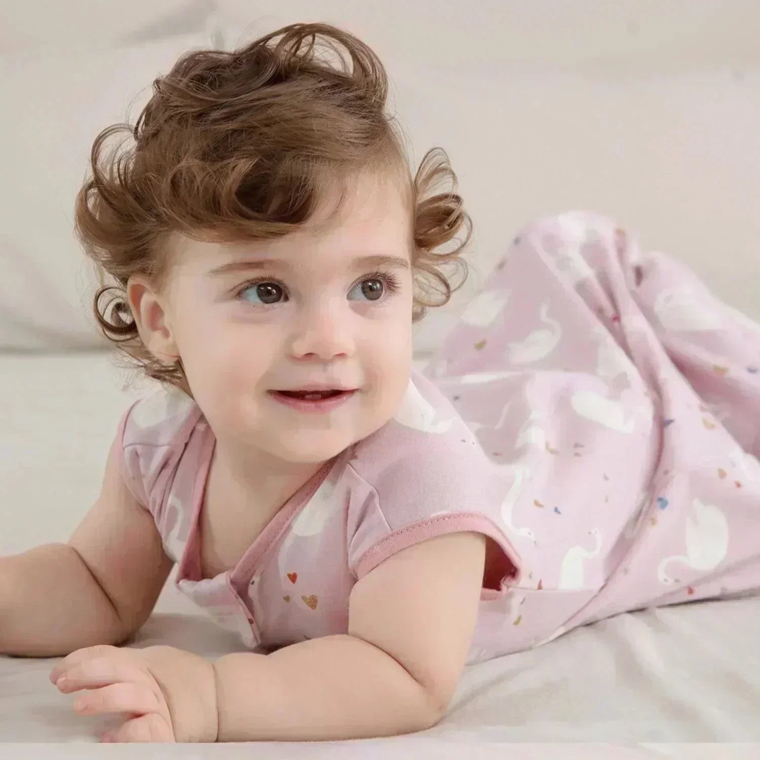 Saco de Dormir de Algodão para Bebês - Sem Manga