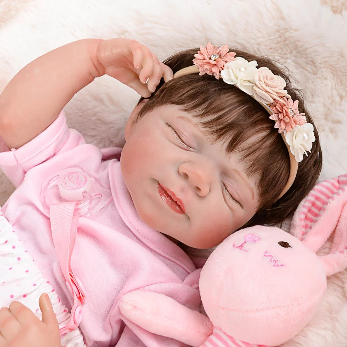 Boneca Bebê Reborn Tissy Greenlucky