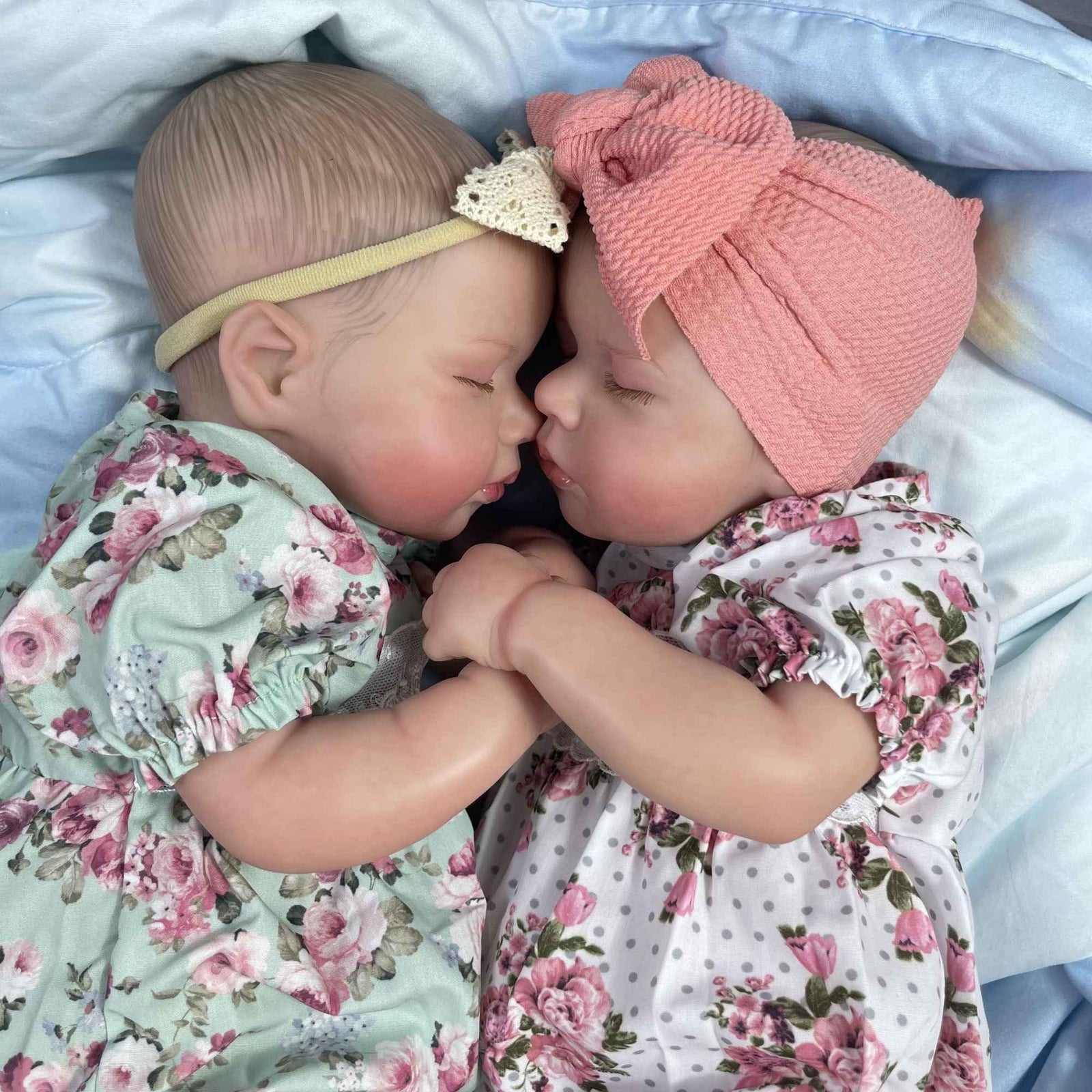 Bonecas Bebês Reborn Gêmeas Sofie e Jolie Greenlucky