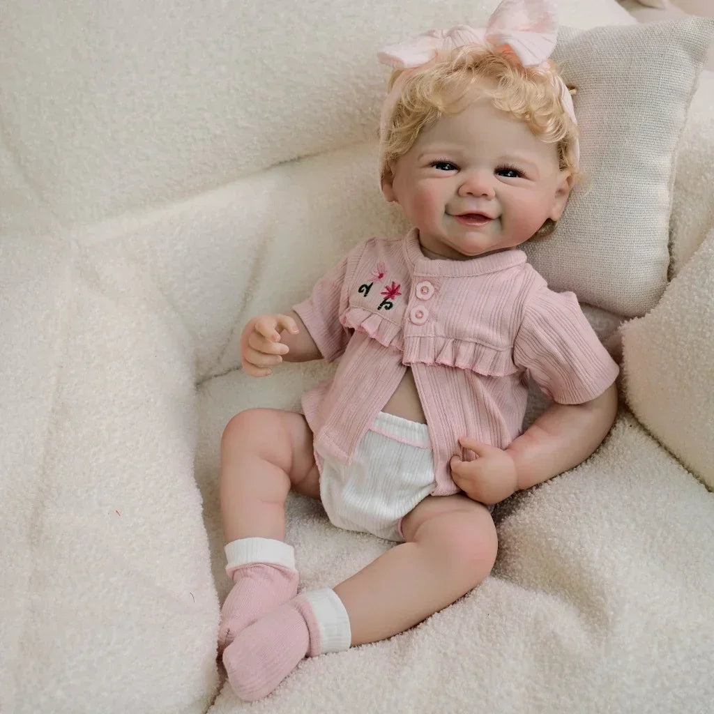 Boneca Bebê Reborn Clarinha Greenlucky