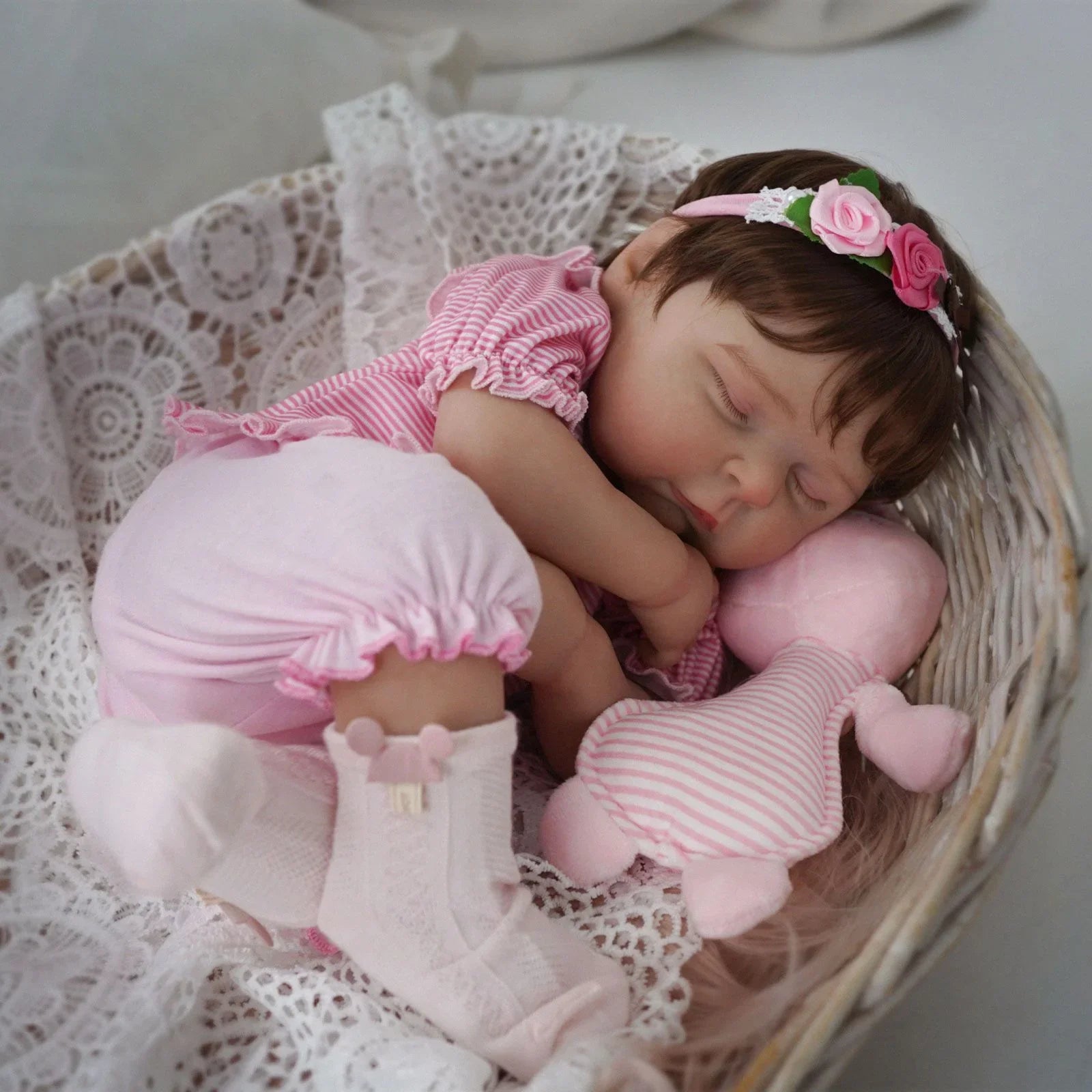 Boneca Bebê Reborn Naninha Greenlucky