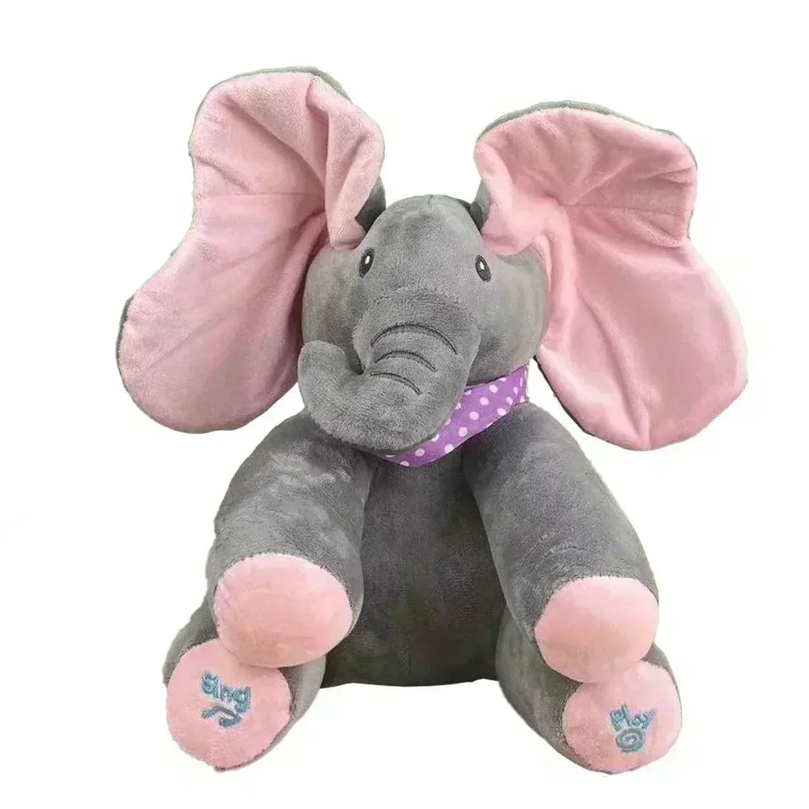 FantEsconde - O Elefante de Pelúcia Interativo que Brinca de Esconde-Esconde