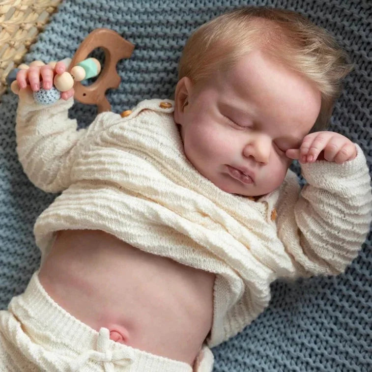 Boneca Bebê Reborn Menino Henry Greenlucky