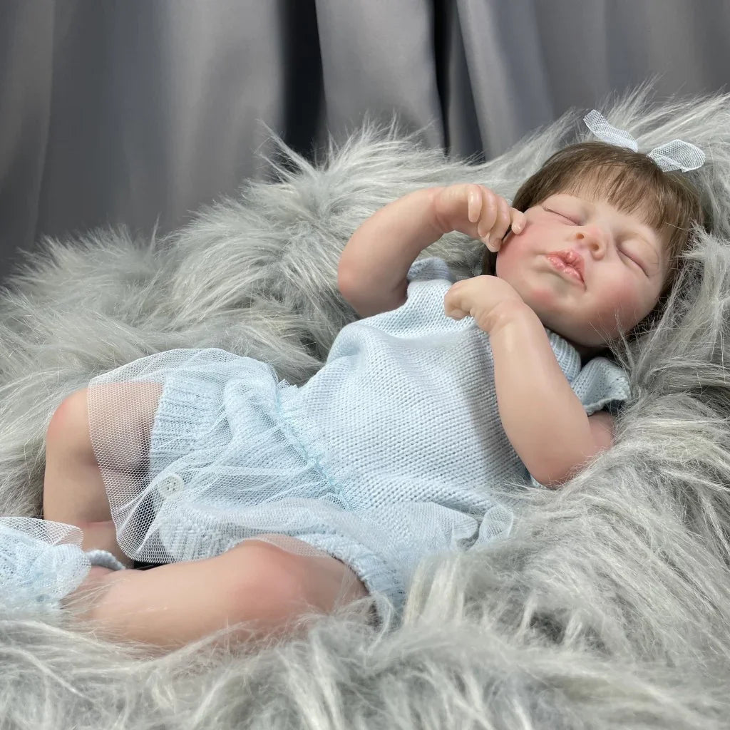 Boneca Bebê Reborn Babi Greenlucky