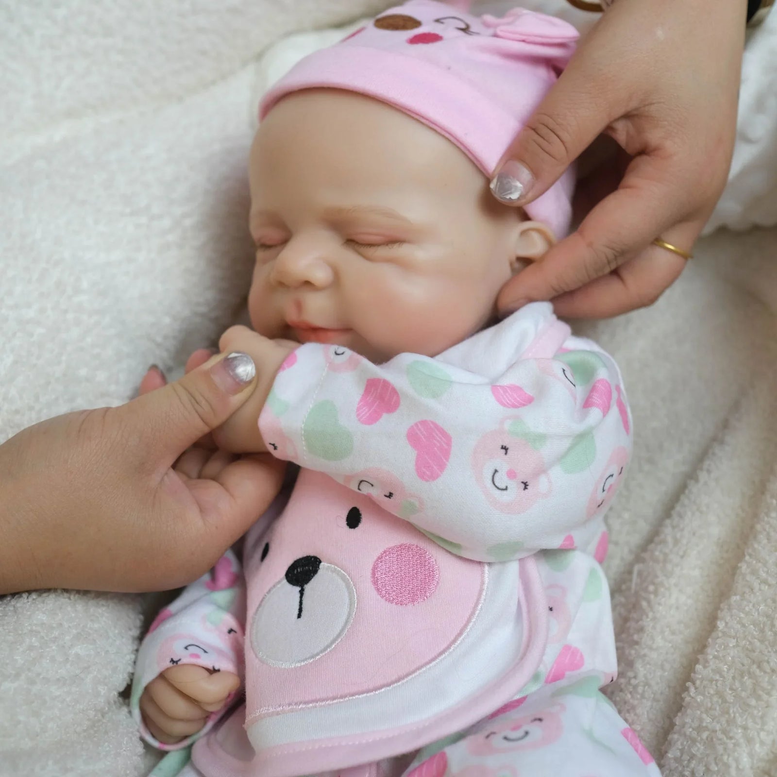 Boneca Bebê Reborn Sissy em Silicone Sólido Greenlucky