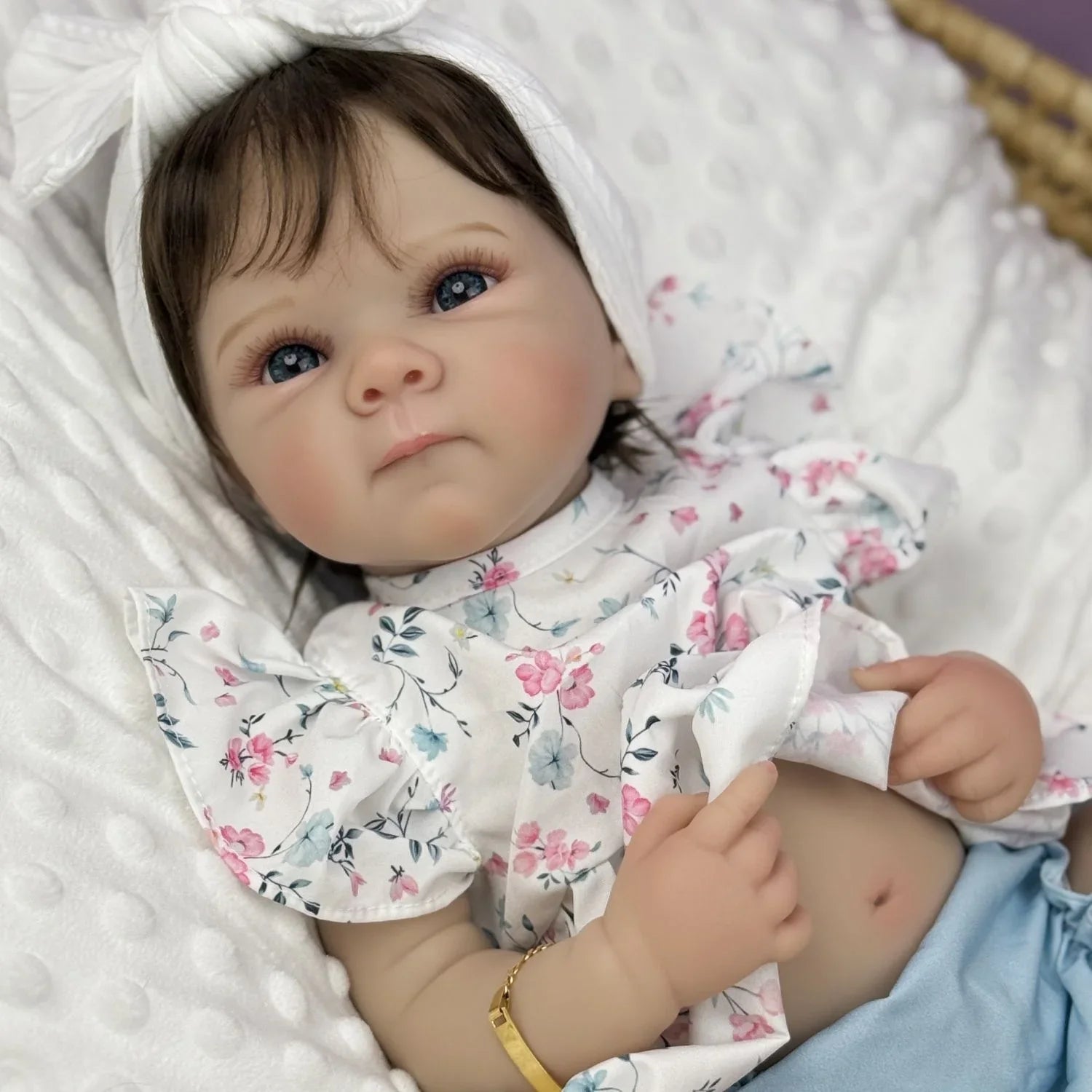 Boneca Bebê Reborn Stella Greenlucky
