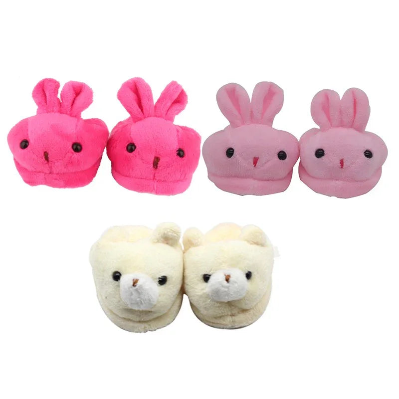 Sapatinho de Pantufa para Boneca Bebê Reborn Greenlucky