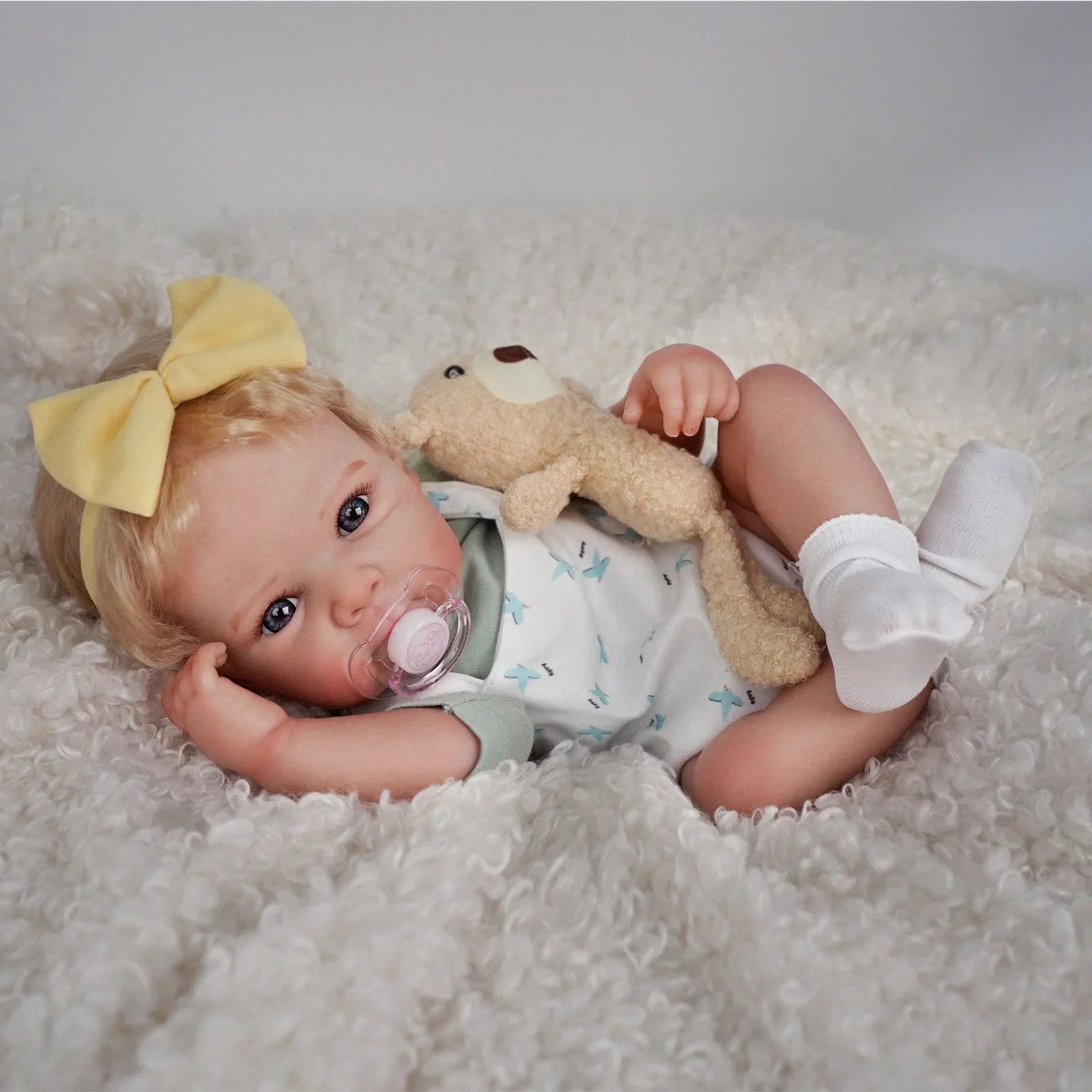 Boneca Bebê Reborn Nandinha Greenlucky