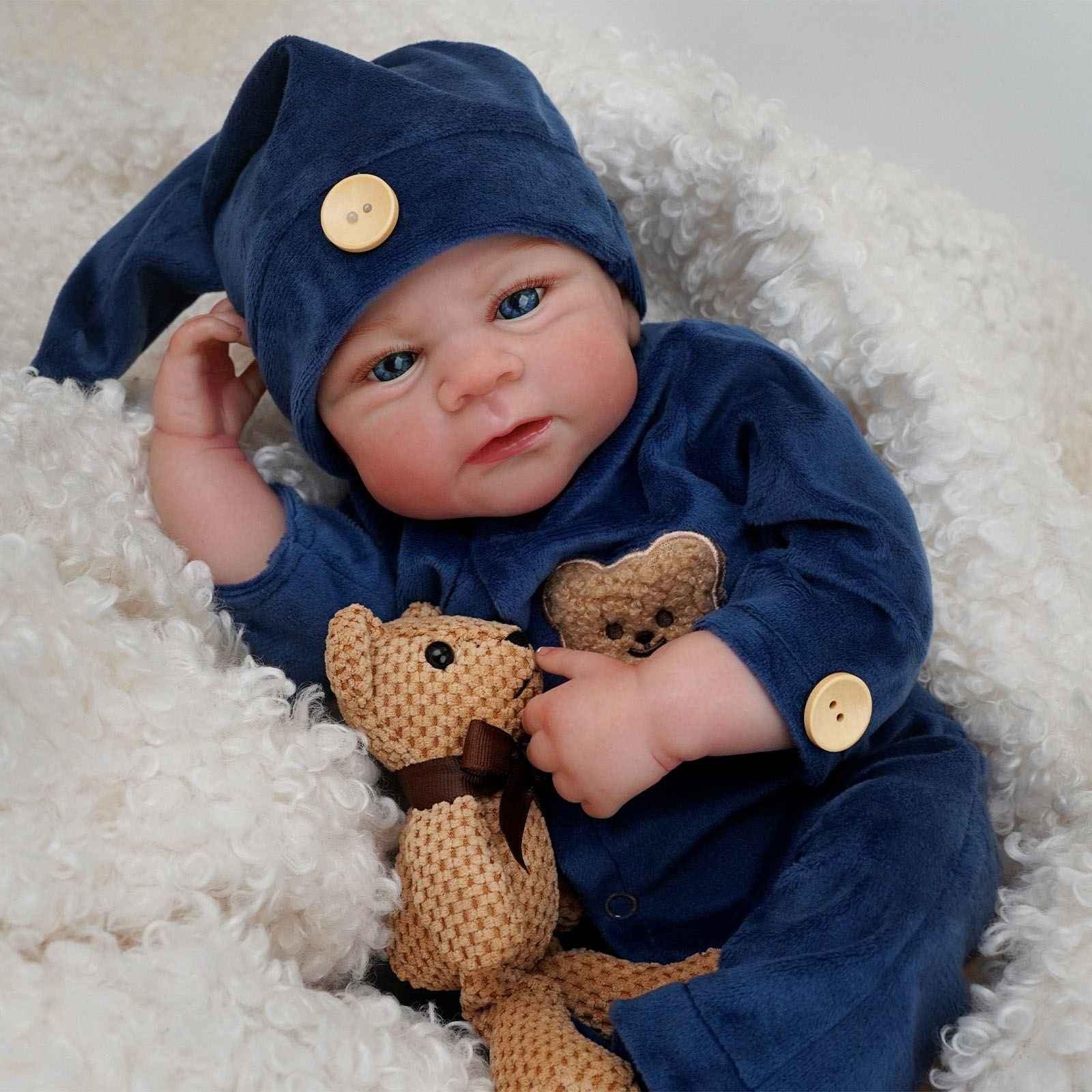 Boneca Bebê Reborn Menino Biel