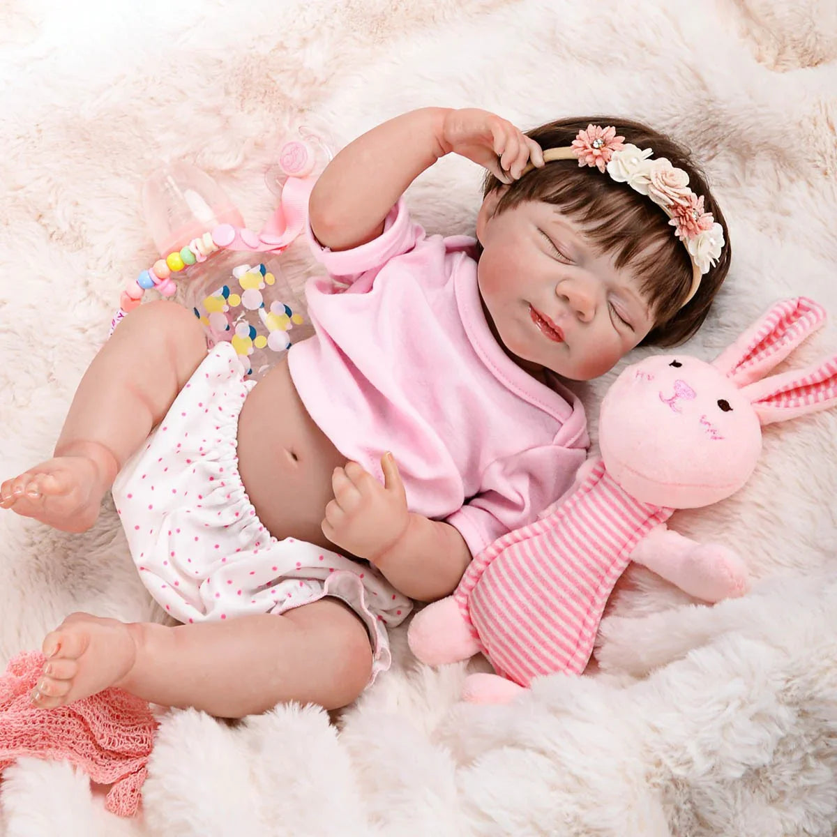 Boneca Bebê Reborn Tissy Greenlucky
