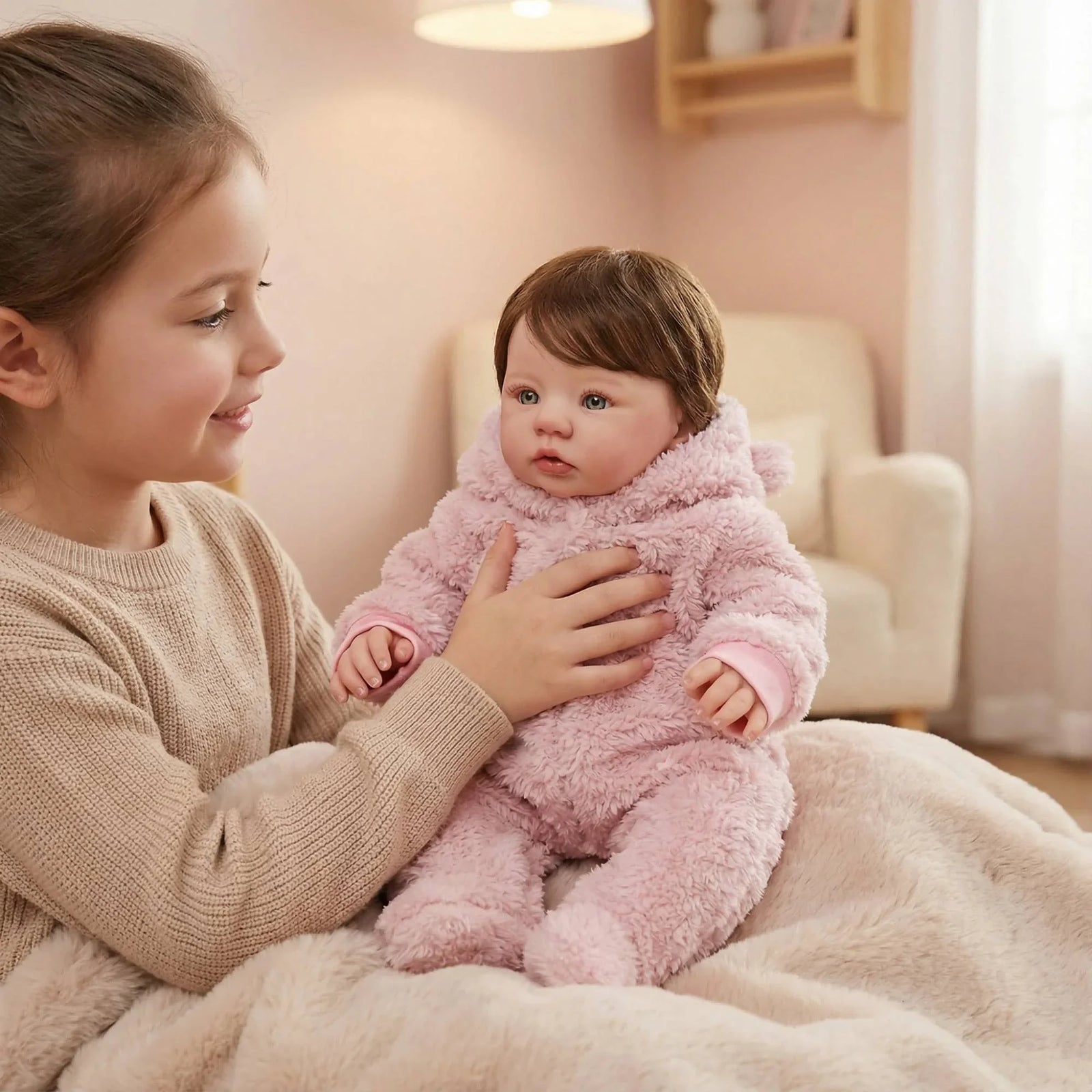 Boneca Bebê Reborn Betina Greenlucky