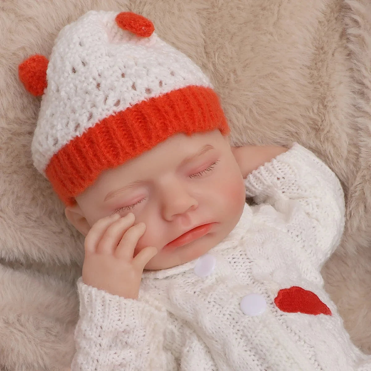 Boneca Bebê Reborn Tika em Silicone Sólido Greenlucky
