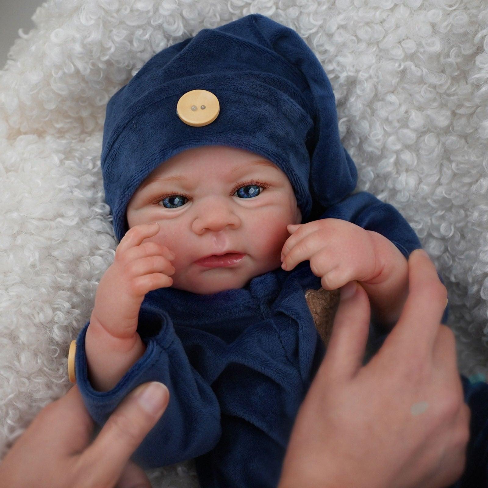 Boneca Bebê Reborn Menino Biel Greenlucky