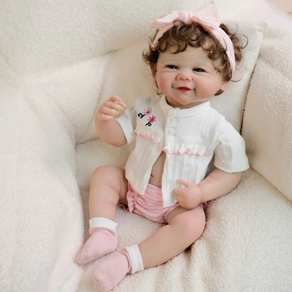Boneca Bebê Reborn Cacau Greenlucky